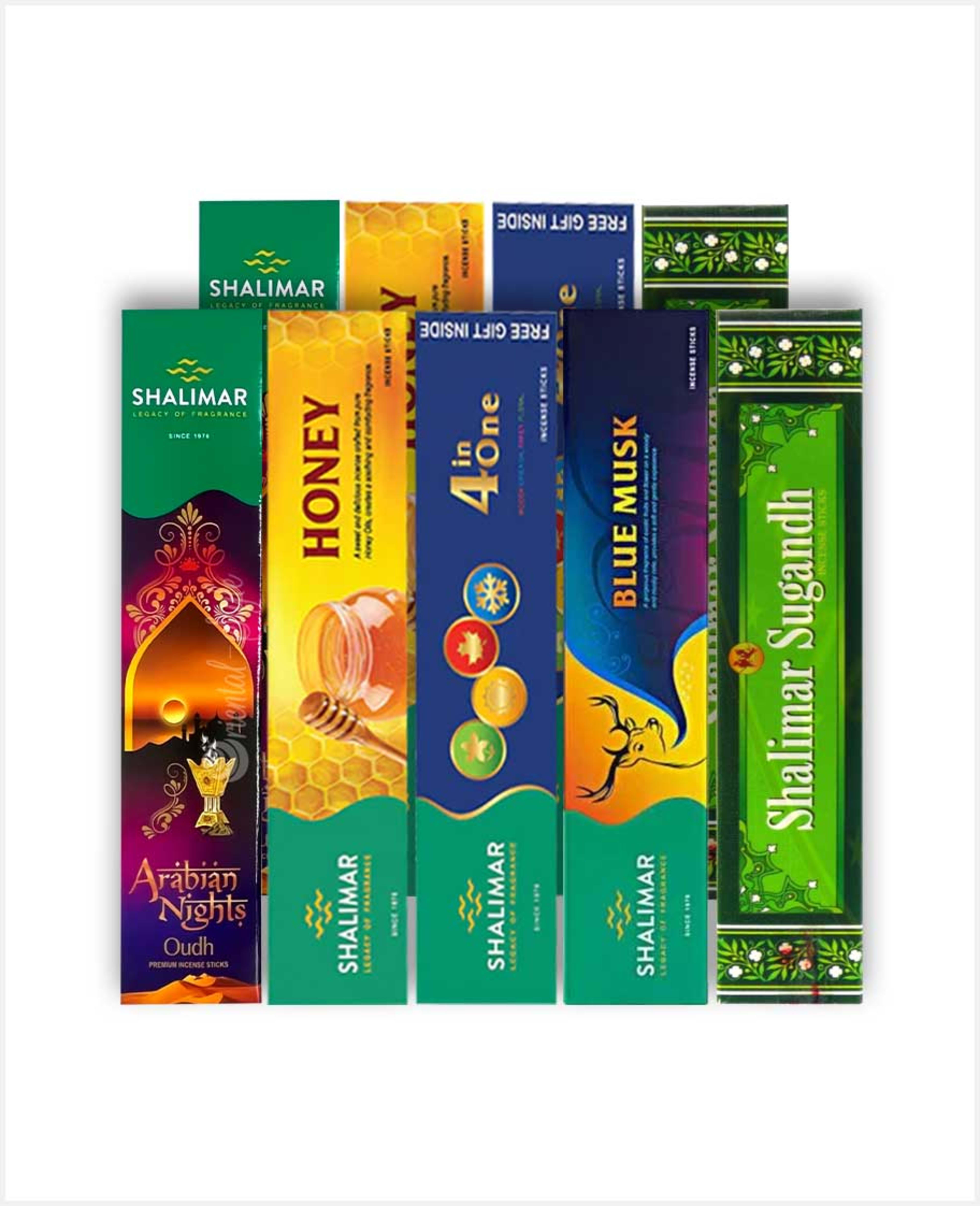 Shalimar Incense Sticks Assorted 9pcs