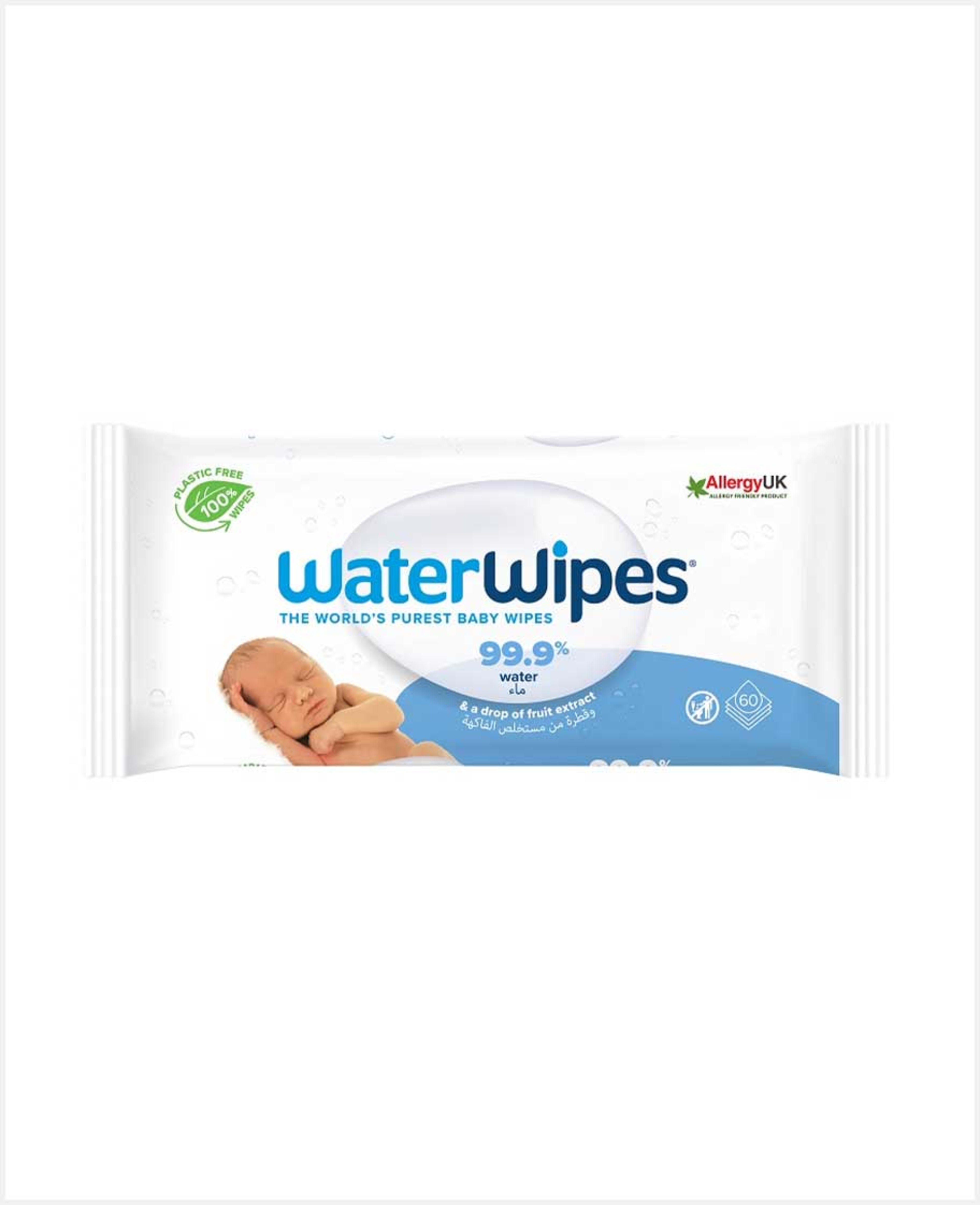 Waterwipes Baby Wipes 60's