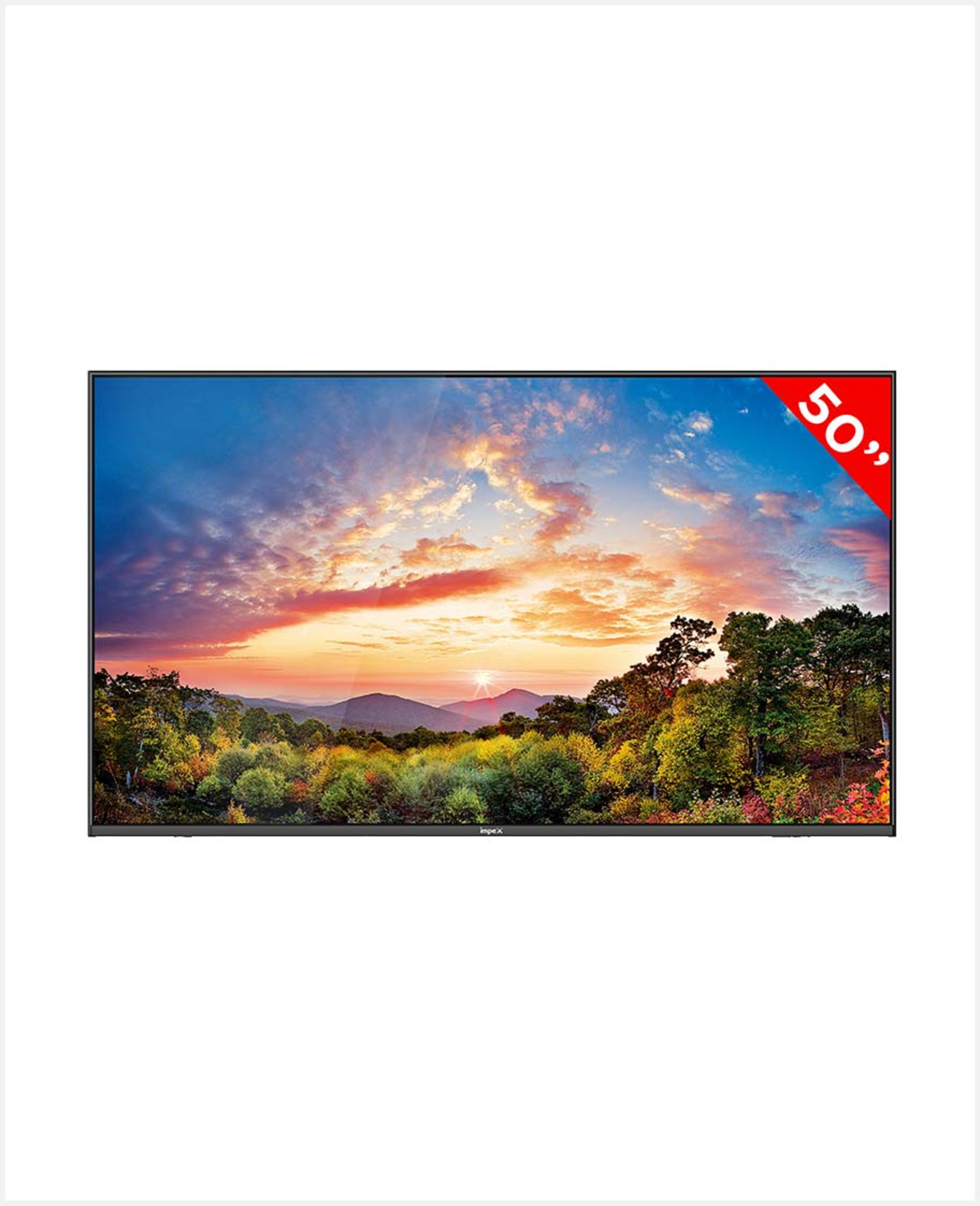 Impex UHD 4k Smart LED TV Dvbt 50inch T2(a11)