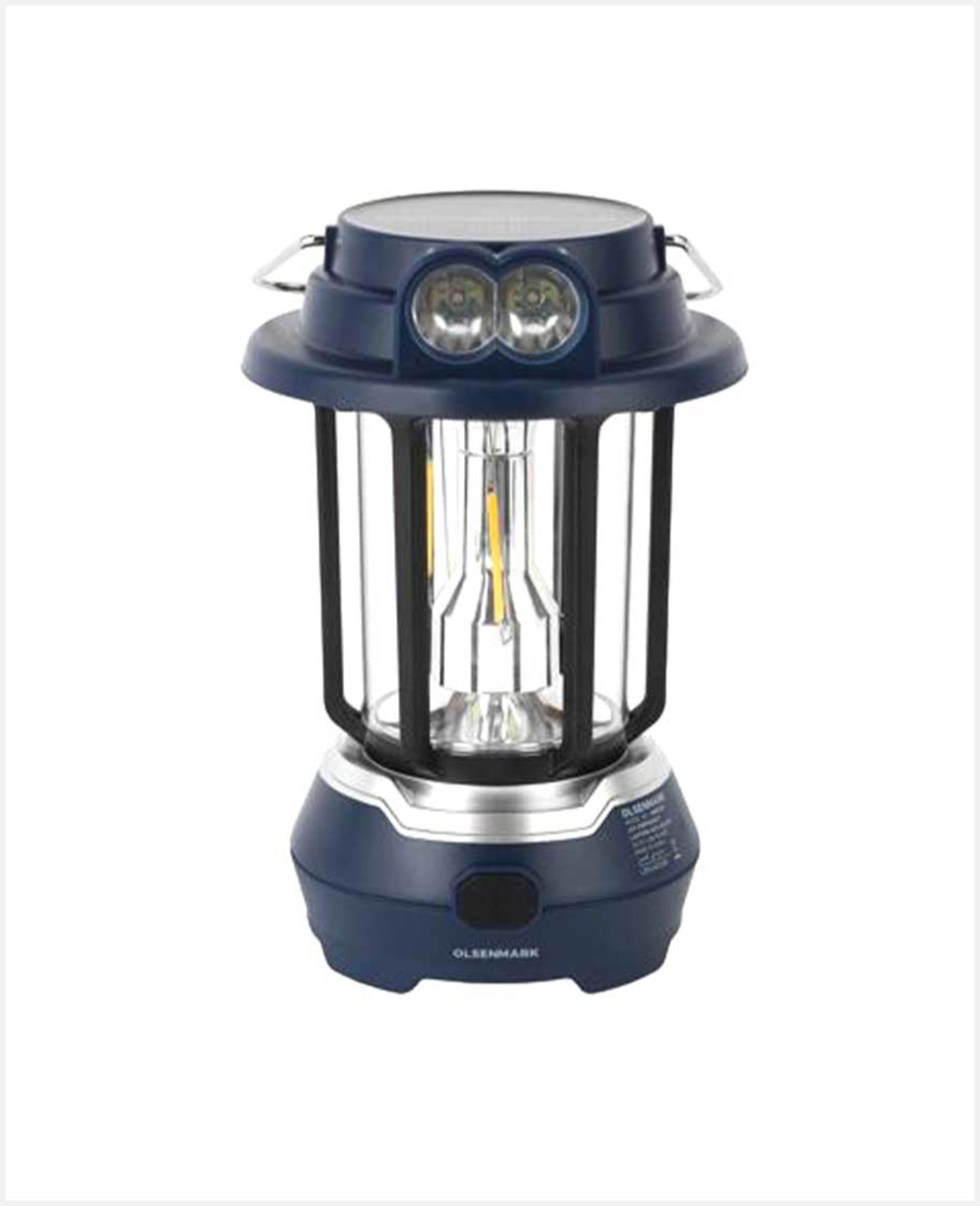 Olsenmark LED Emergency Lantern with Solar Ome2824