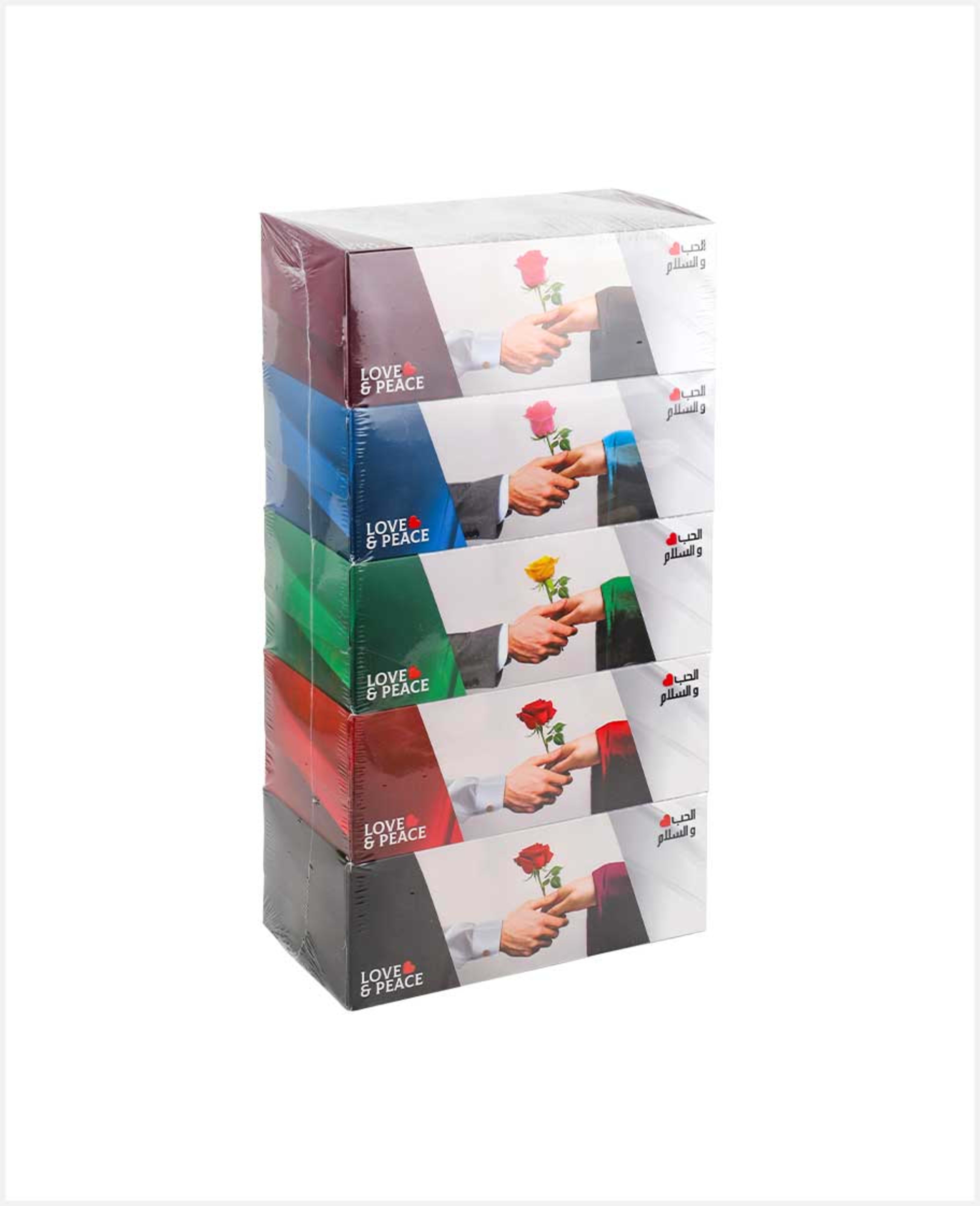 Love & Peace Soft Facial Tissue 200x2ply