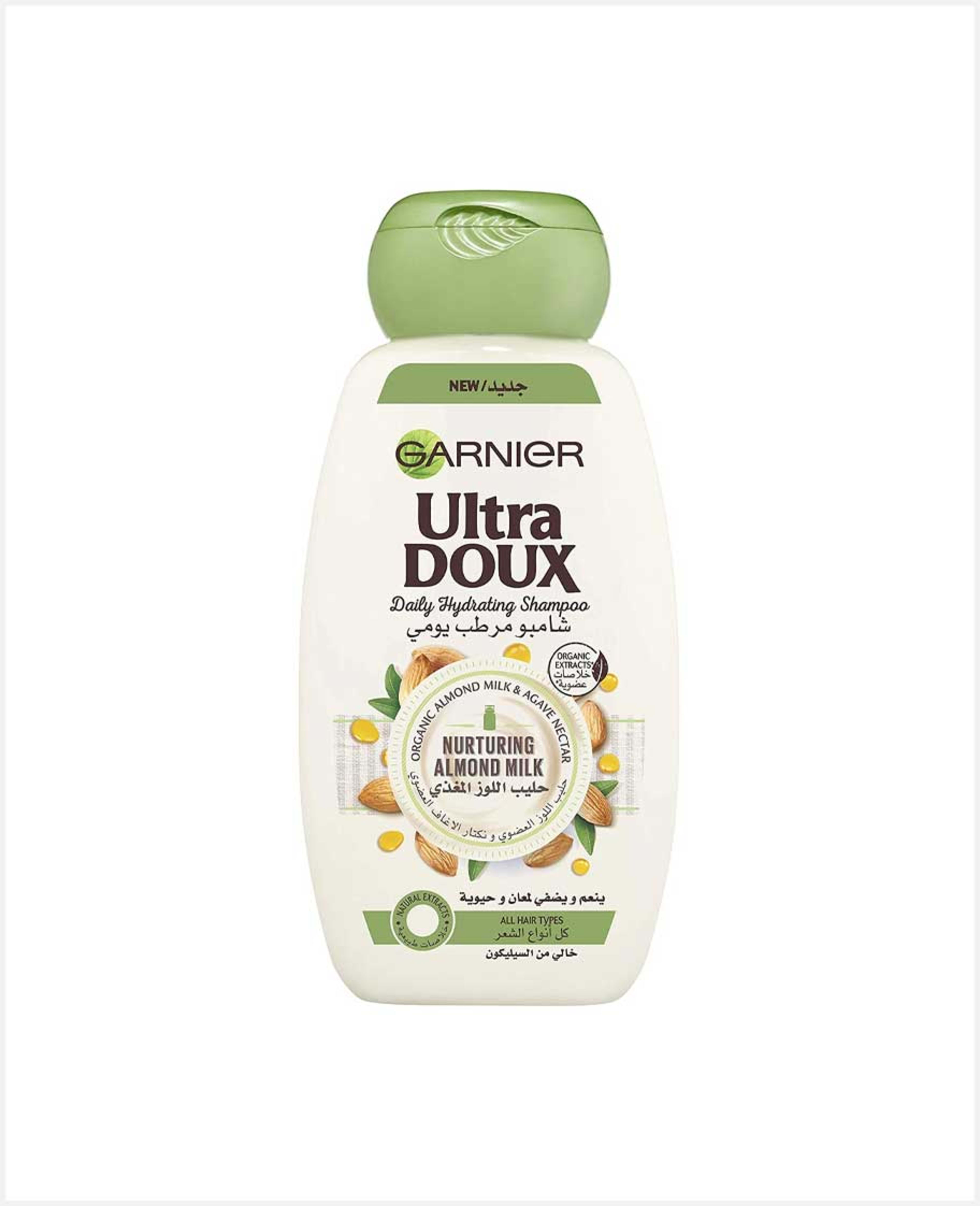 Garnier Ultra Doux Shampoo Nurturing Almond Milk 400ml
