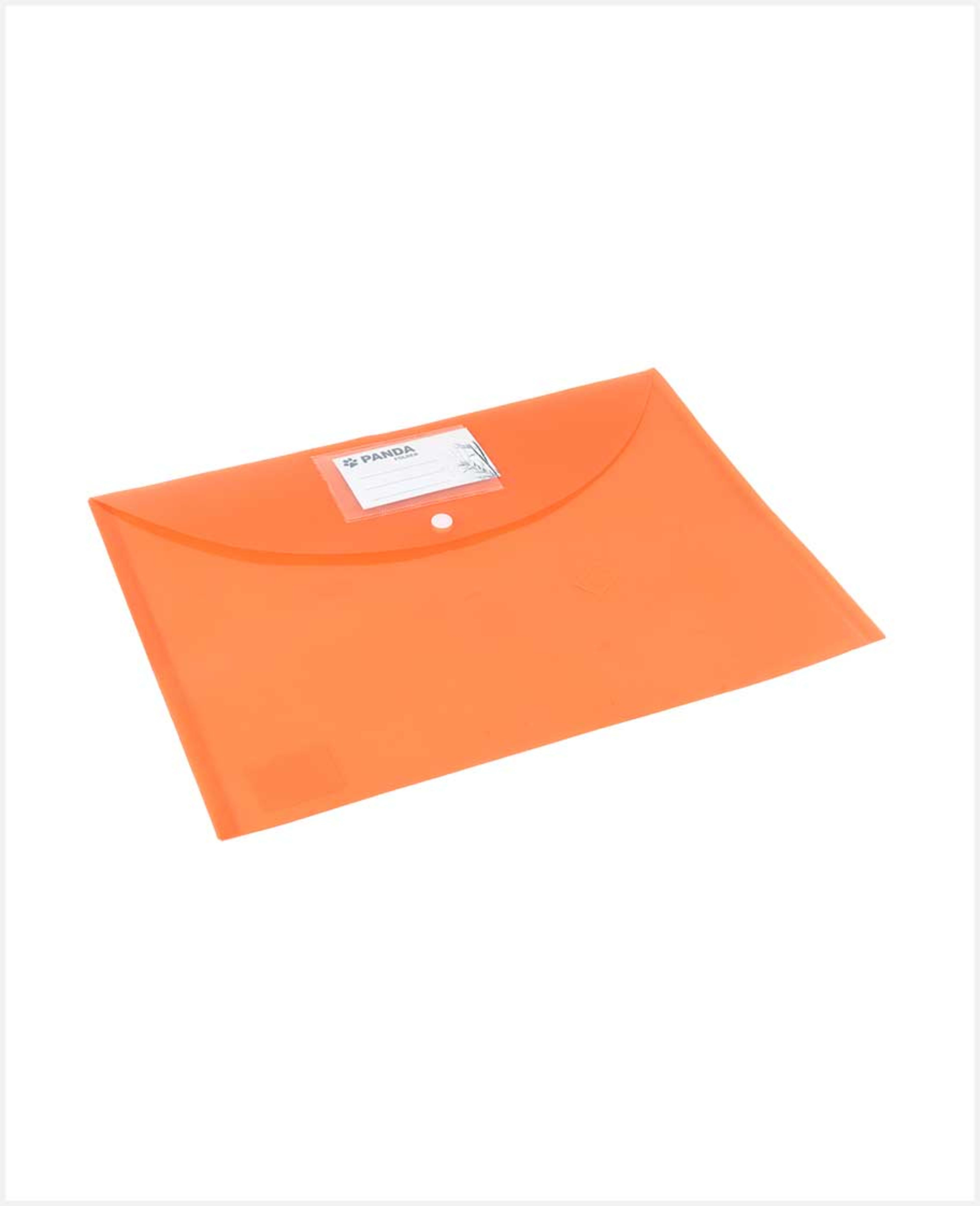 Panda Clear Bag Orange Scb-210g
