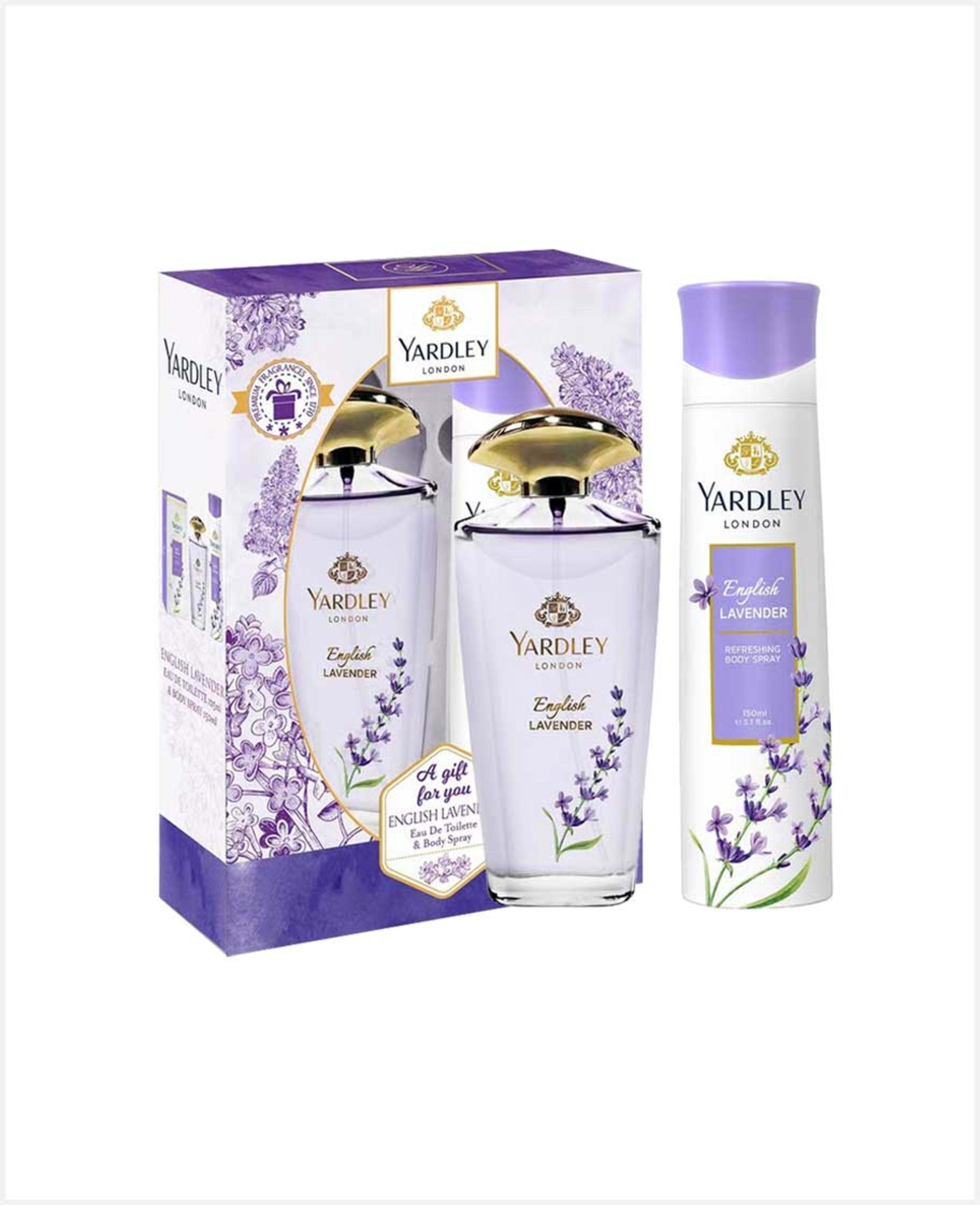 Yardley English Lavender Edt 125ml+body Spray 150ml Sp.offer - image 2