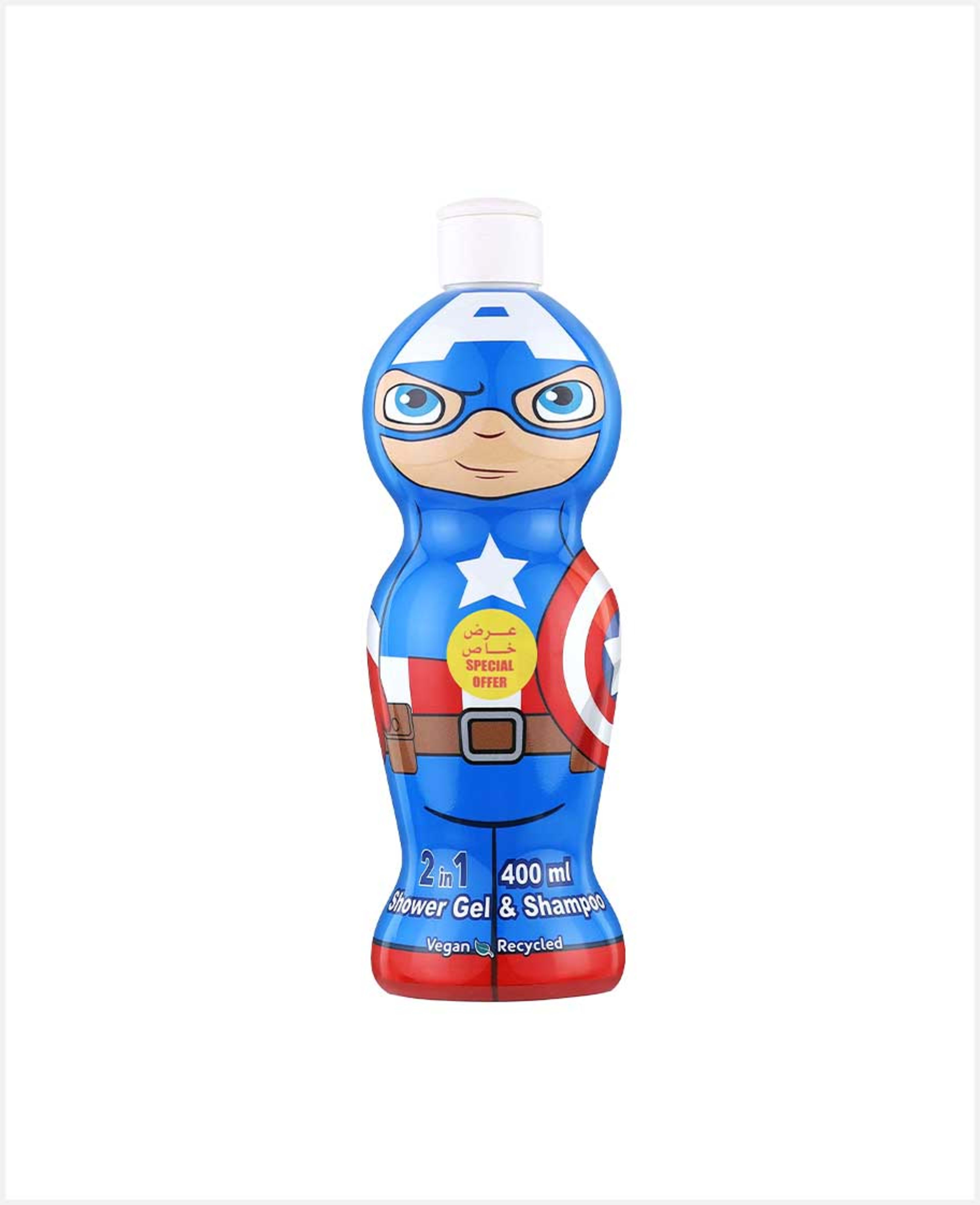Air-val 2in1 Kids Shower Gel & Shampoo Assorted 400ml