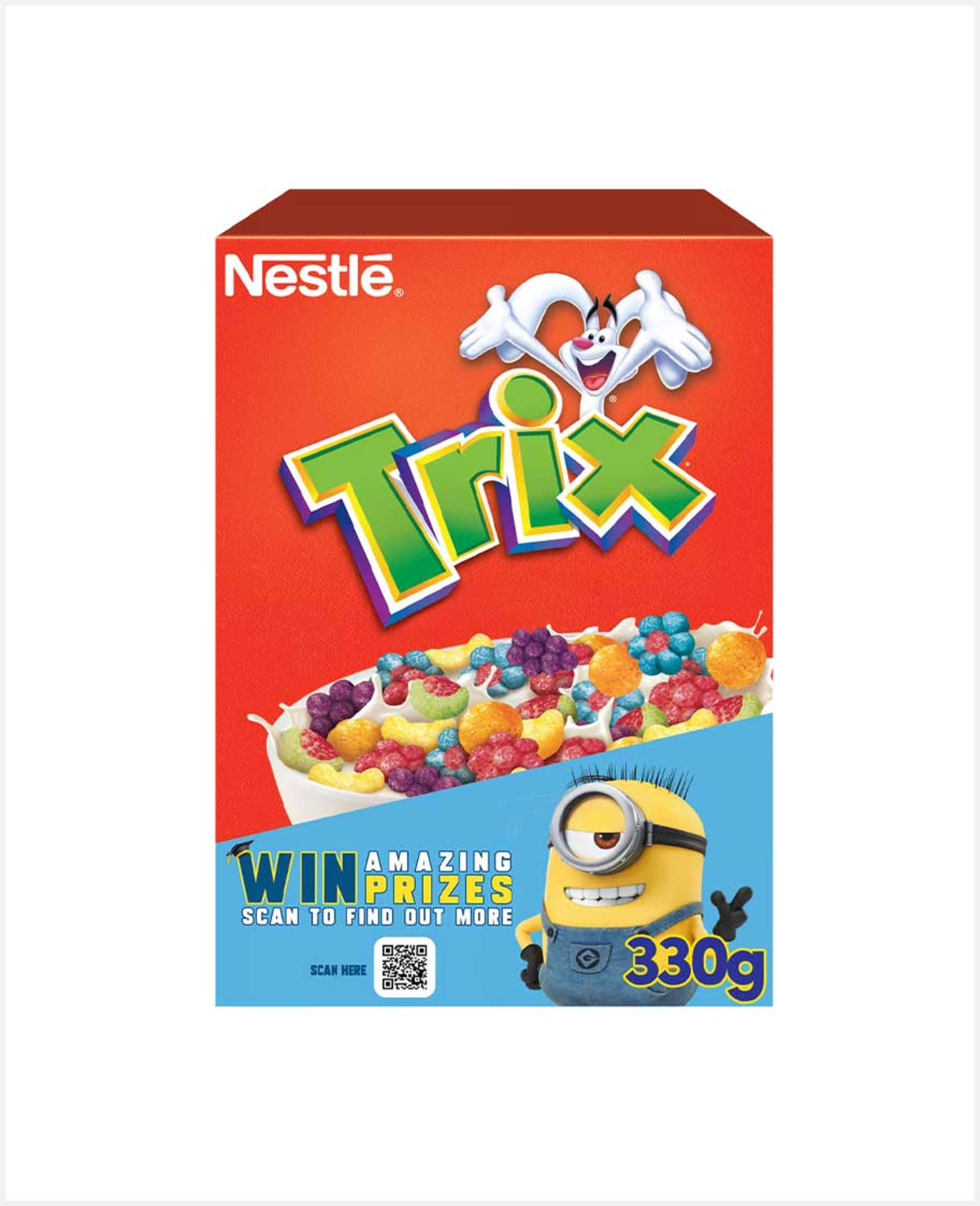 Nestle Trix Fruity Shapes Cereal 330gm + Digital Watch Free - image 2
