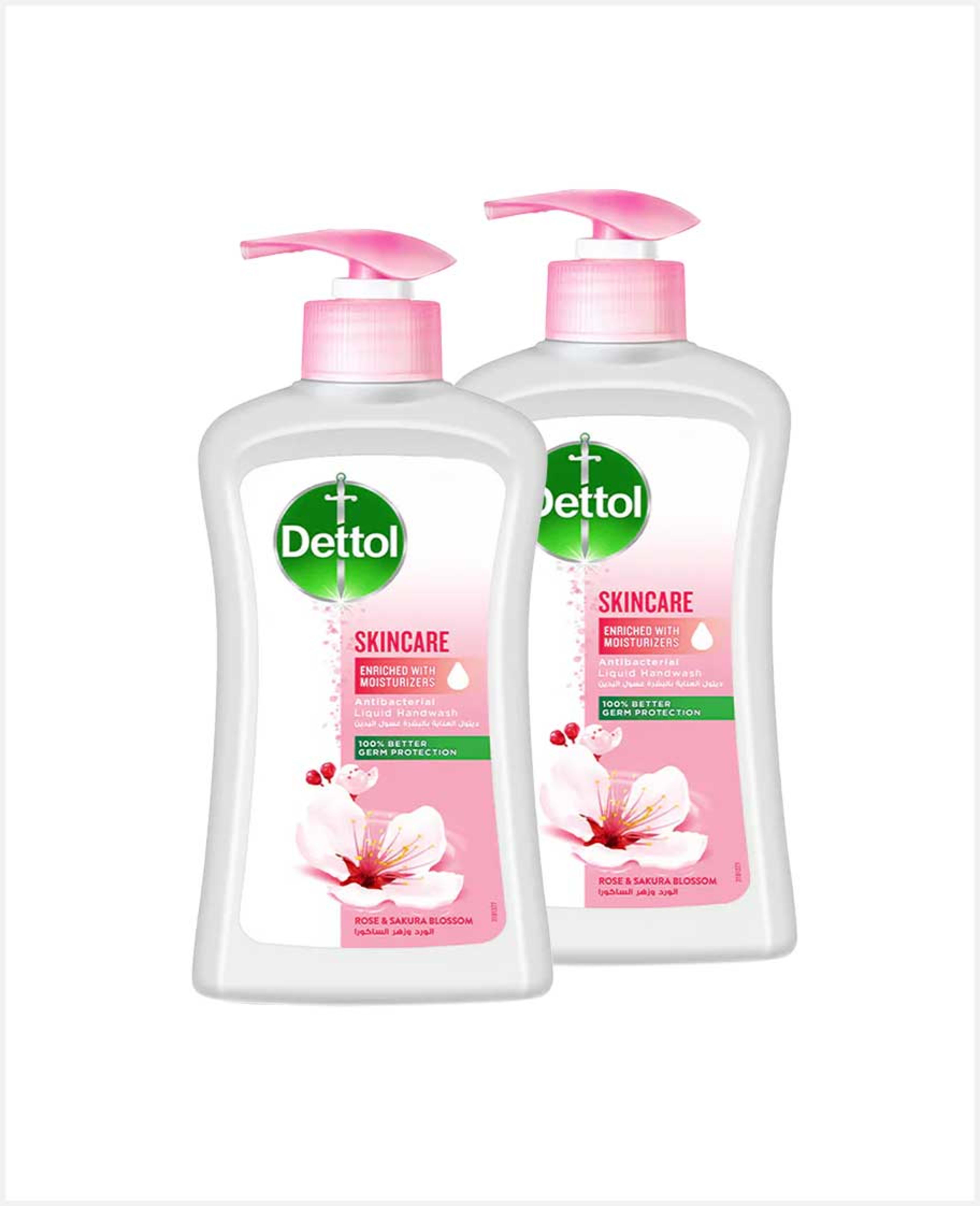 Dettol Skincare Antibacterial Handwash 2x400ml @35%off