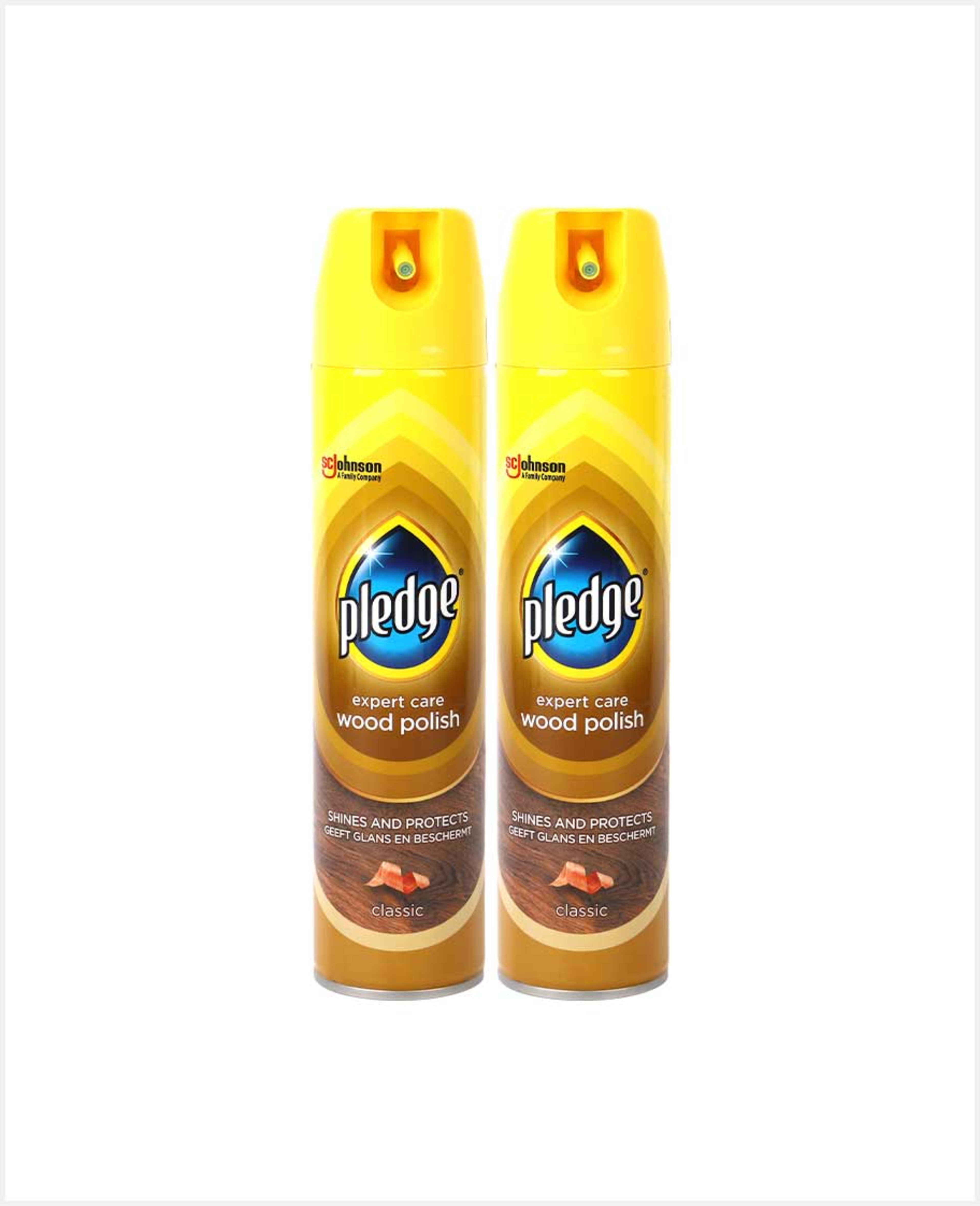 Pledge Furniture Polish Wood Lavender 2x250ml @25%off