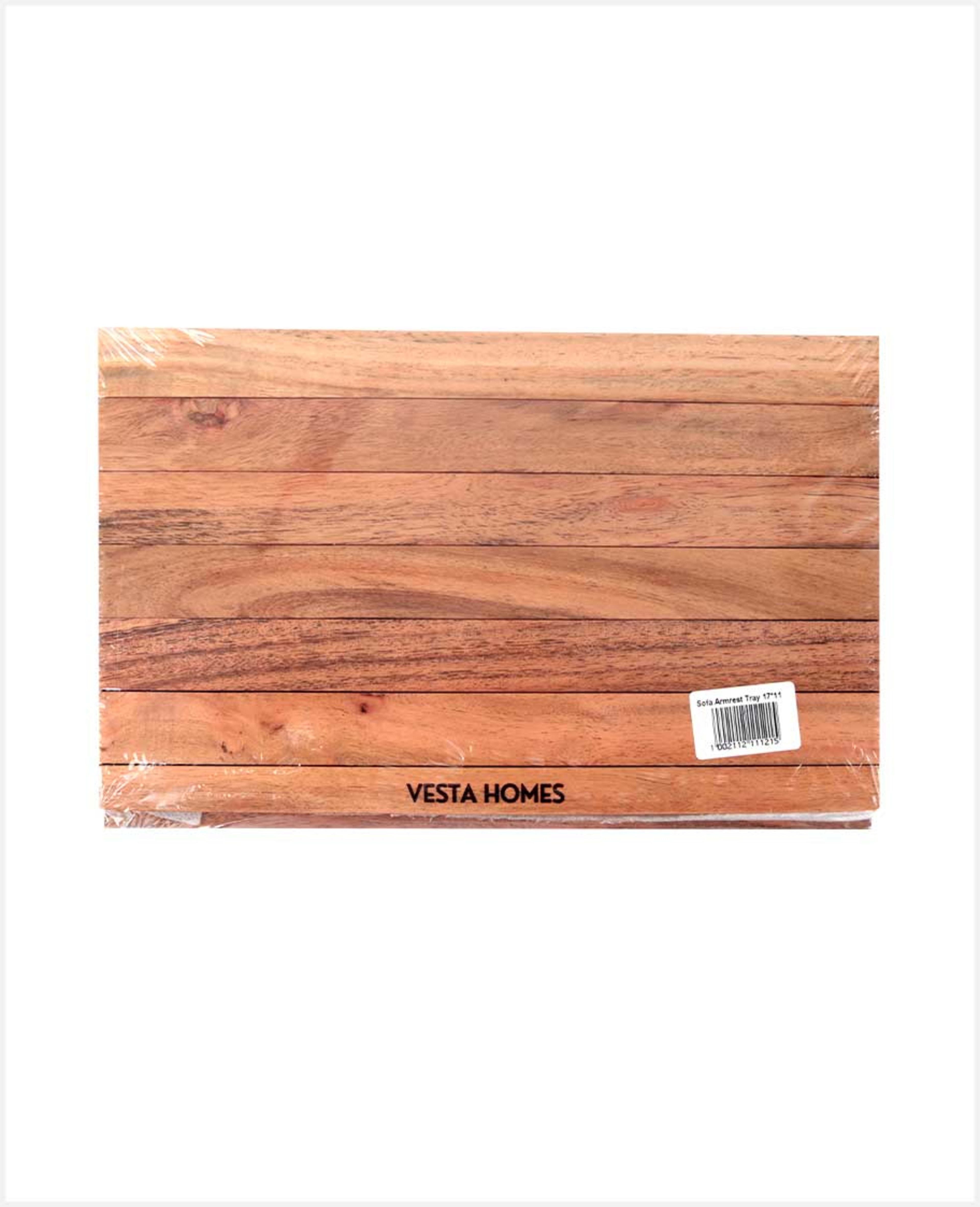 Vesta Sofa Armrest Tray Acacia Wood 17x11 - image 2
