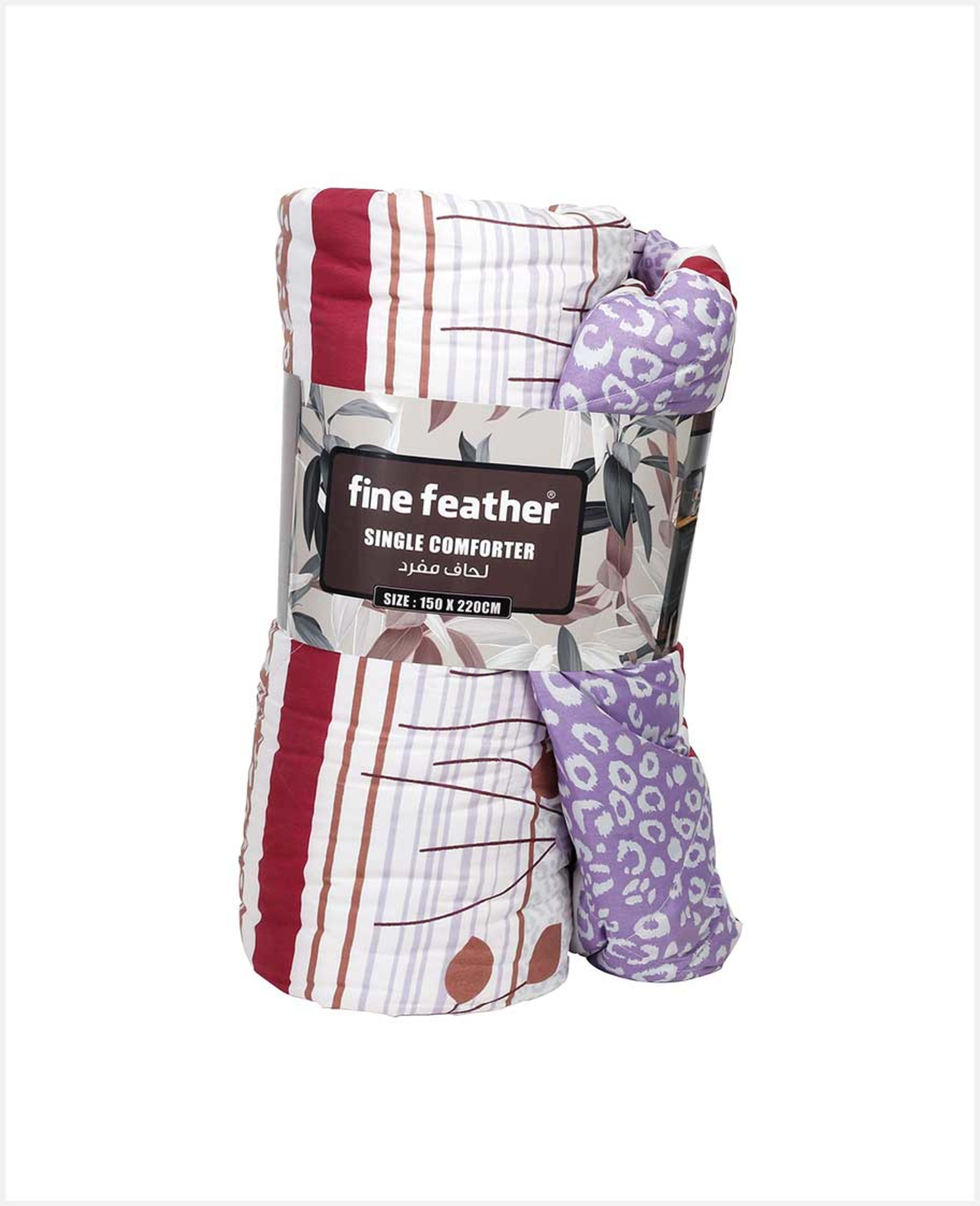 Fine Feather Roll Single Comforter 150x220 Cm Ff1482