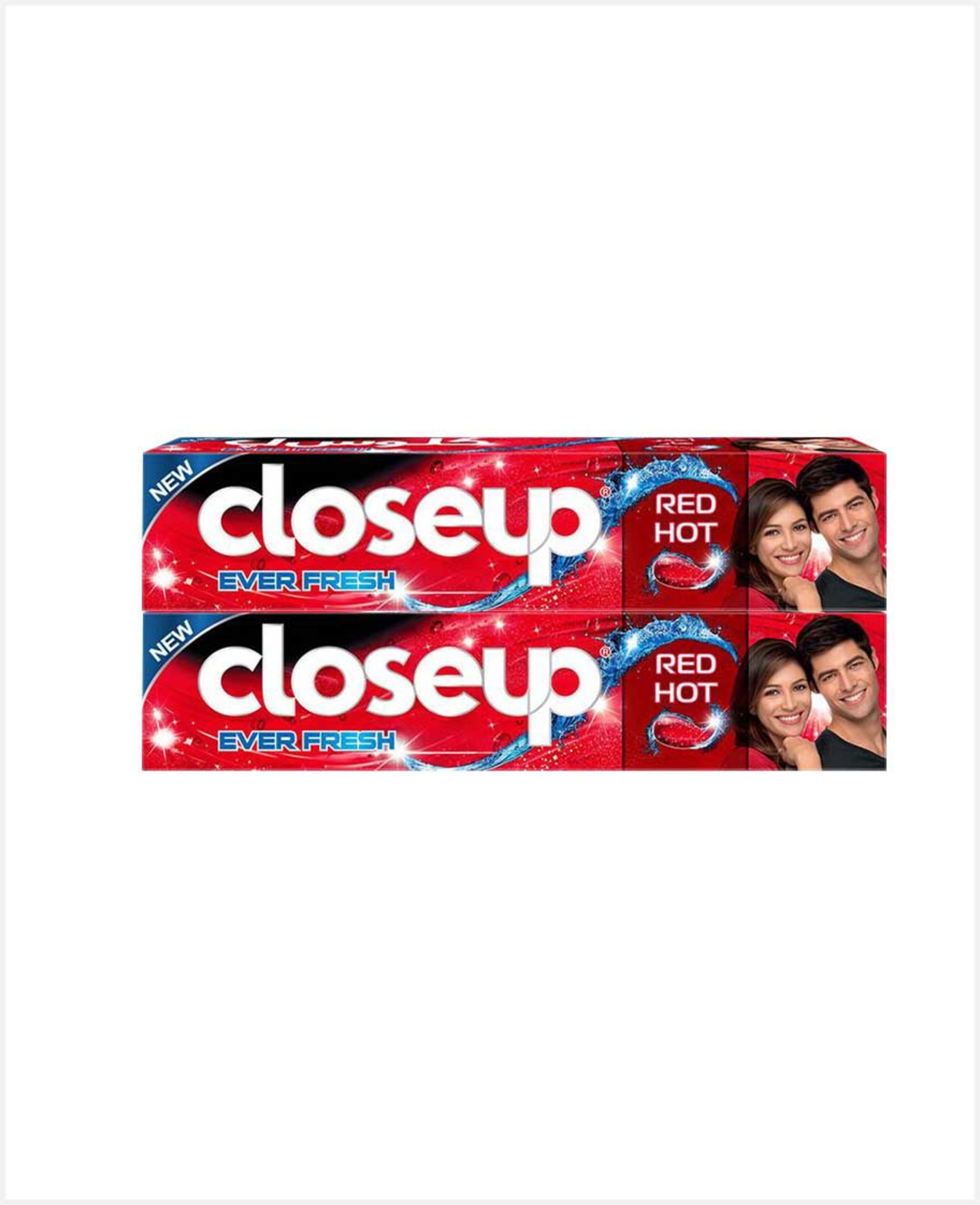 Closeup Everfresh Red Hot Toothpaste 2x120ml