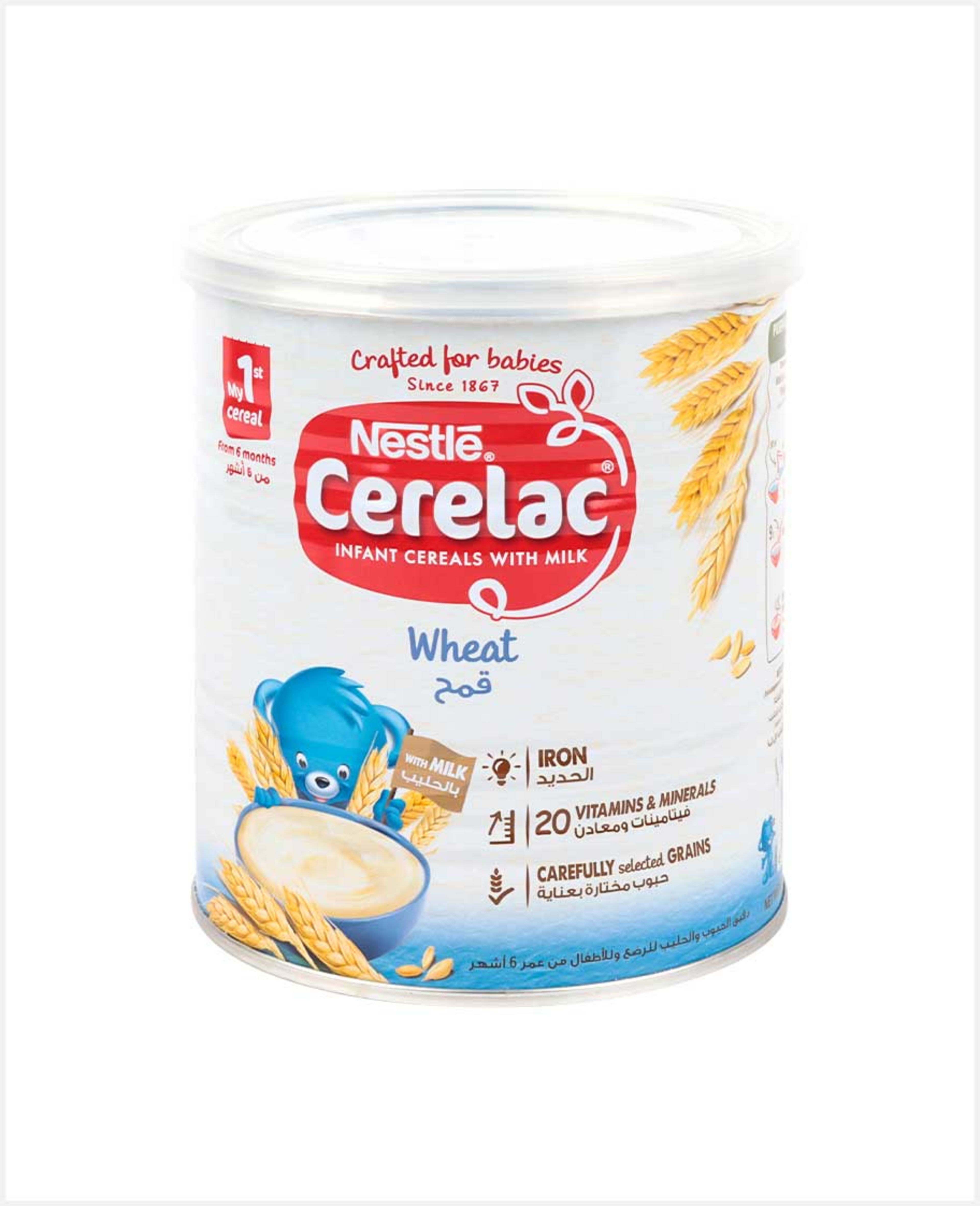Nestle Cerelac Infant Cereals with Milk Wheat 400gm