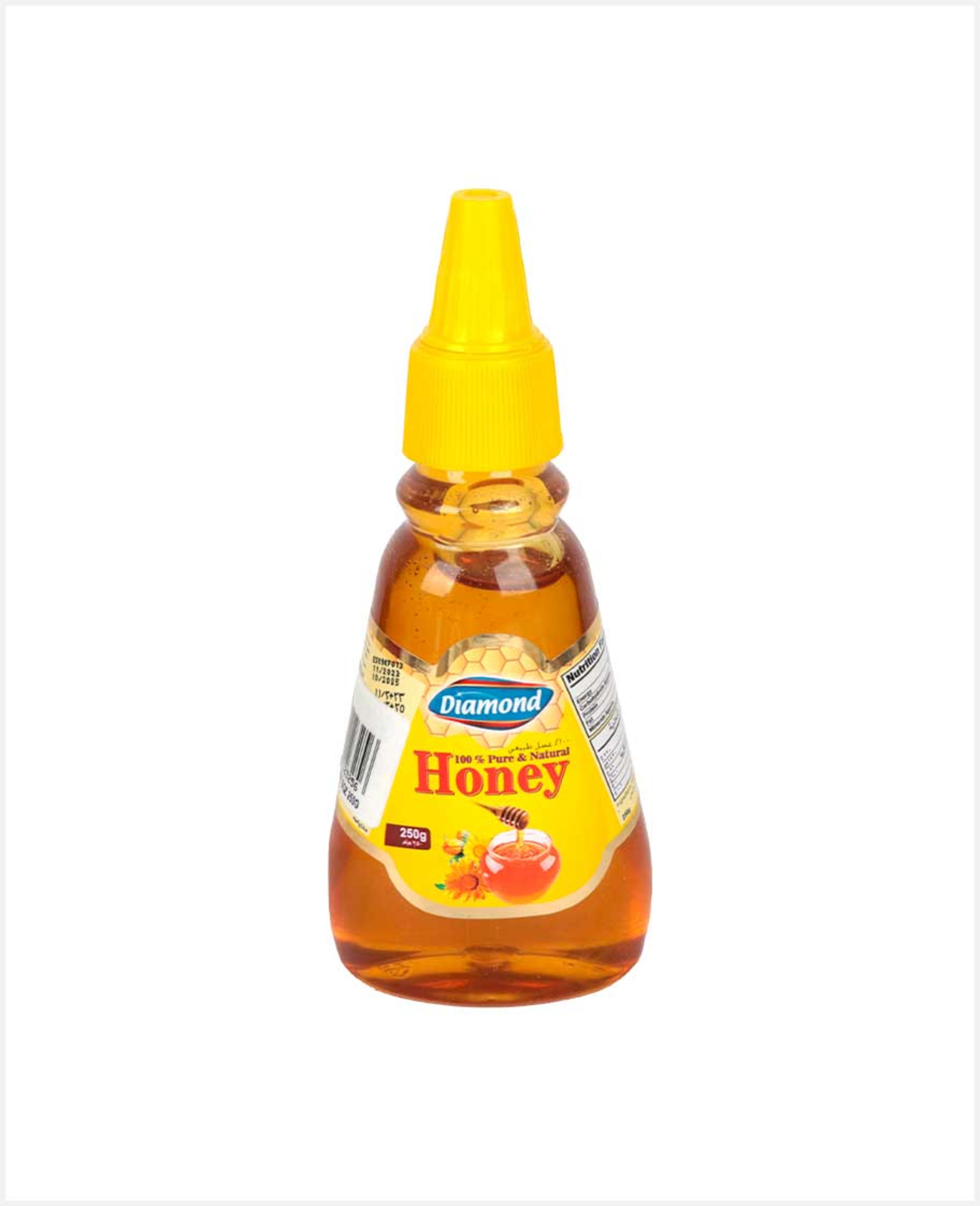 Diamond 100% Pure & Natural Honey (pet Jar) 250gm