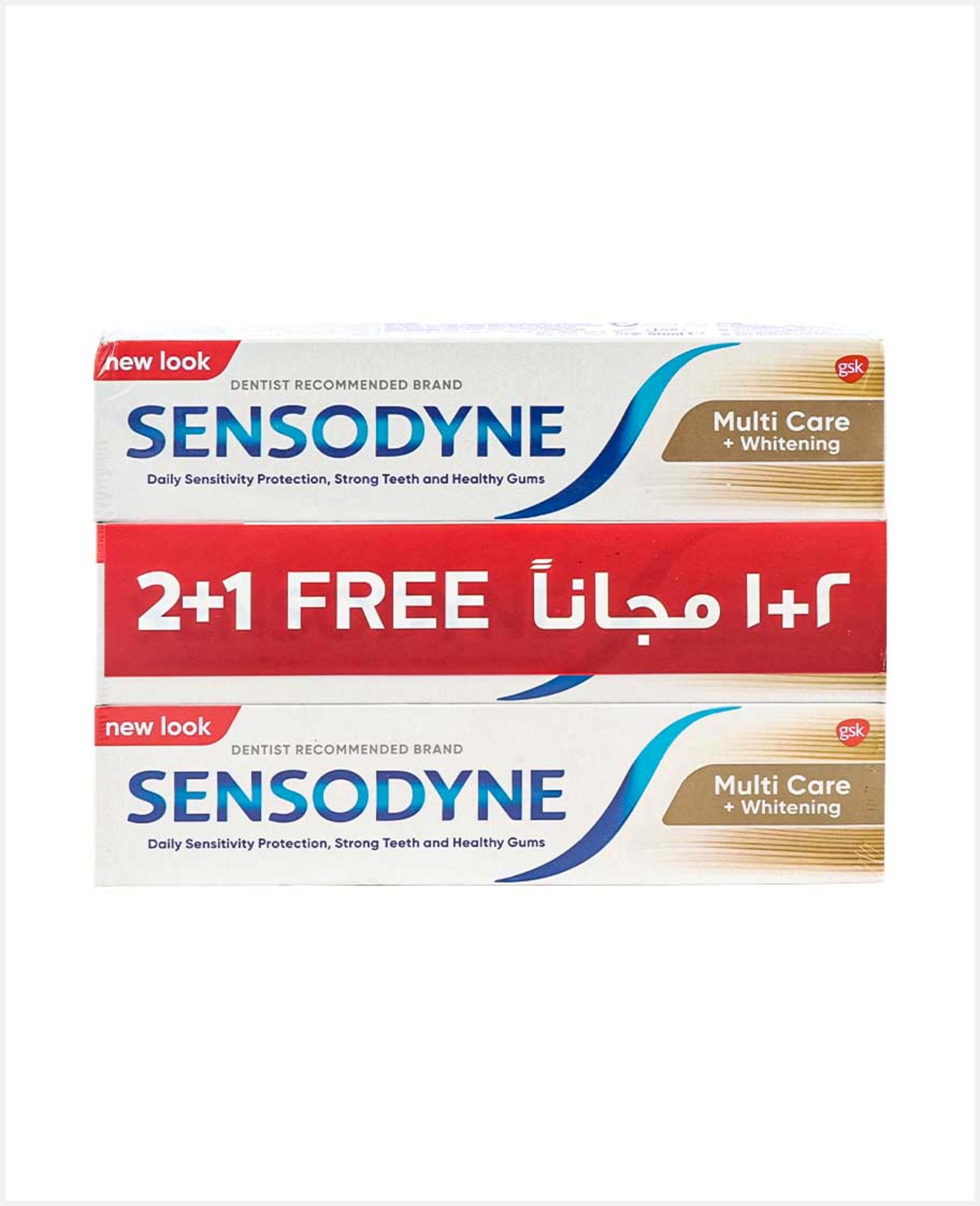 Sensodyne Toothpaste Whitening 50ml(2+1) Promo
