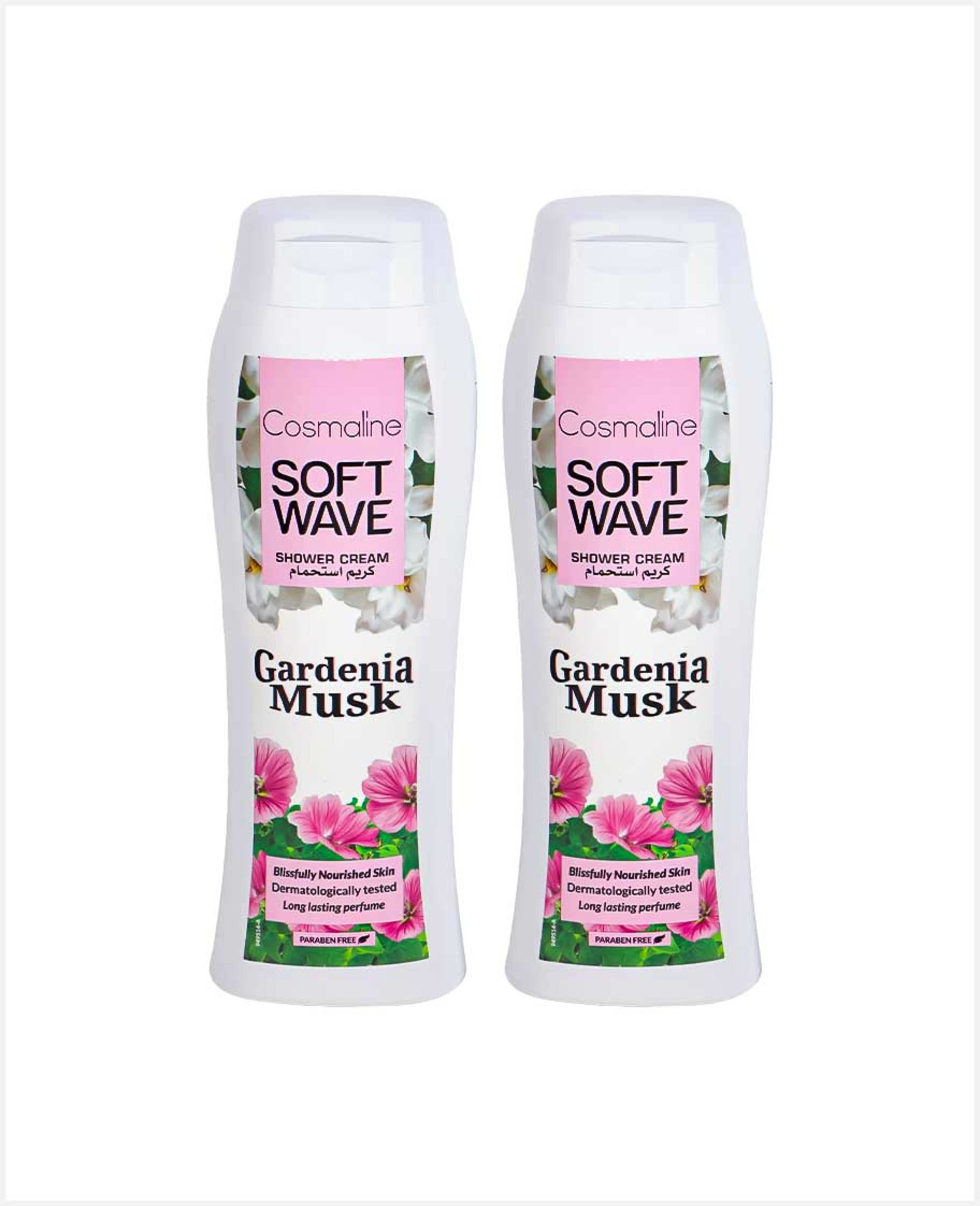 Soft Wave Shower Cream Gardenia Musk 2x400ml