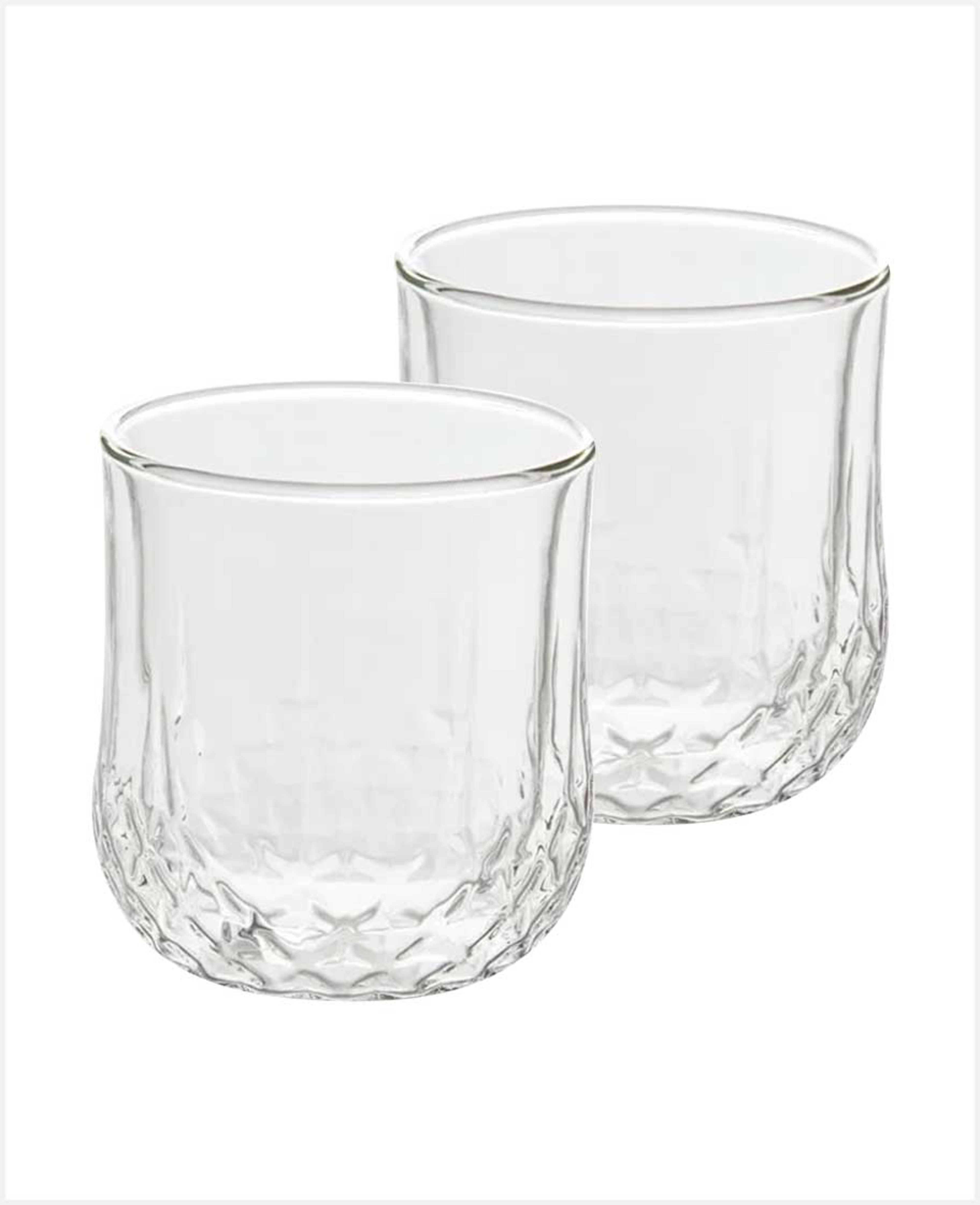 1chase Borosilicate Double Wall Whisky Glass 2pcs Set 250ml 1ch-274-st.wsk250-2ps