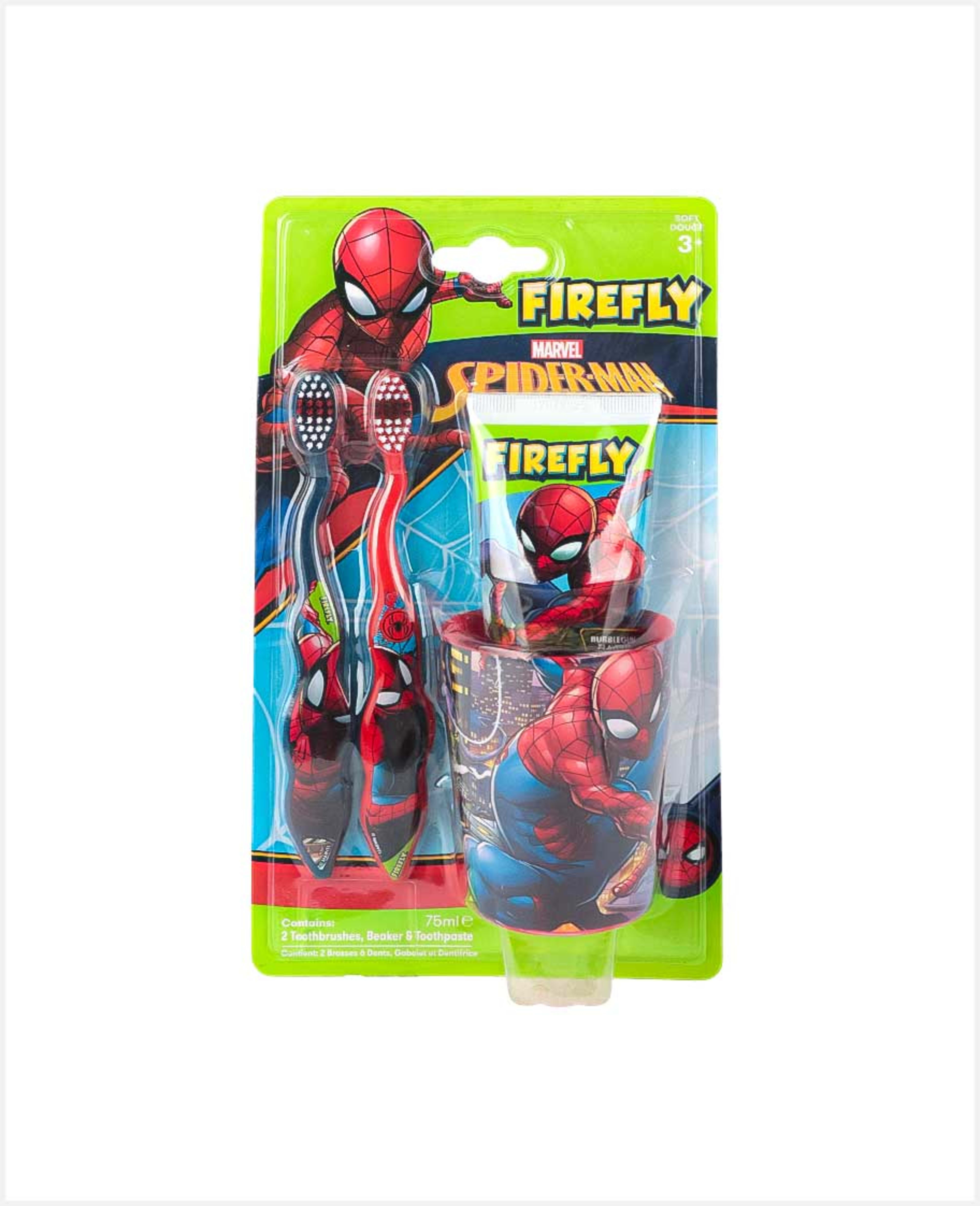 Firefly Kids Toothbrush Set (2toothbrush+beaker+toothpaste)