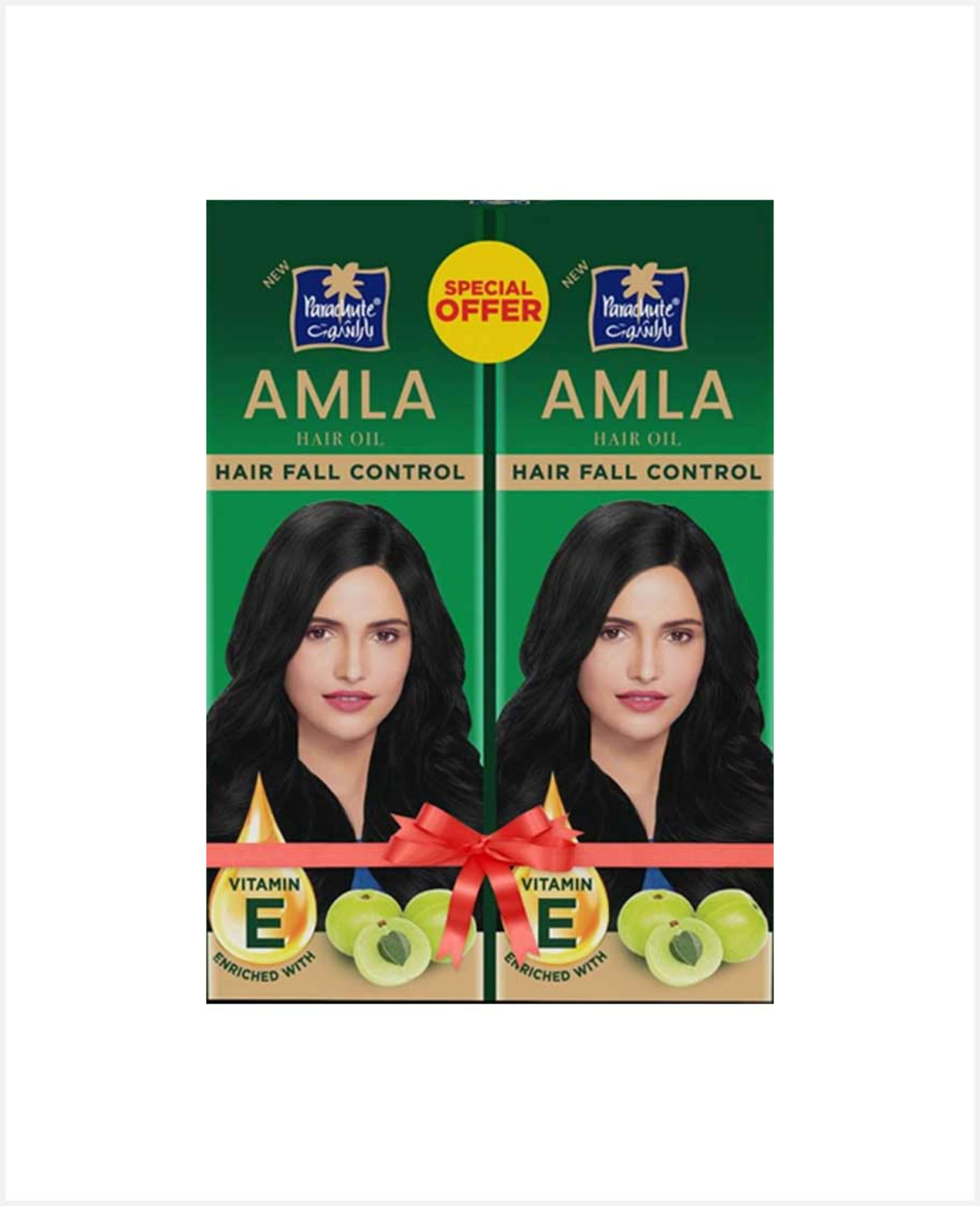 Parachute Amla Hair Oil Hair Fall Control 2x300ml