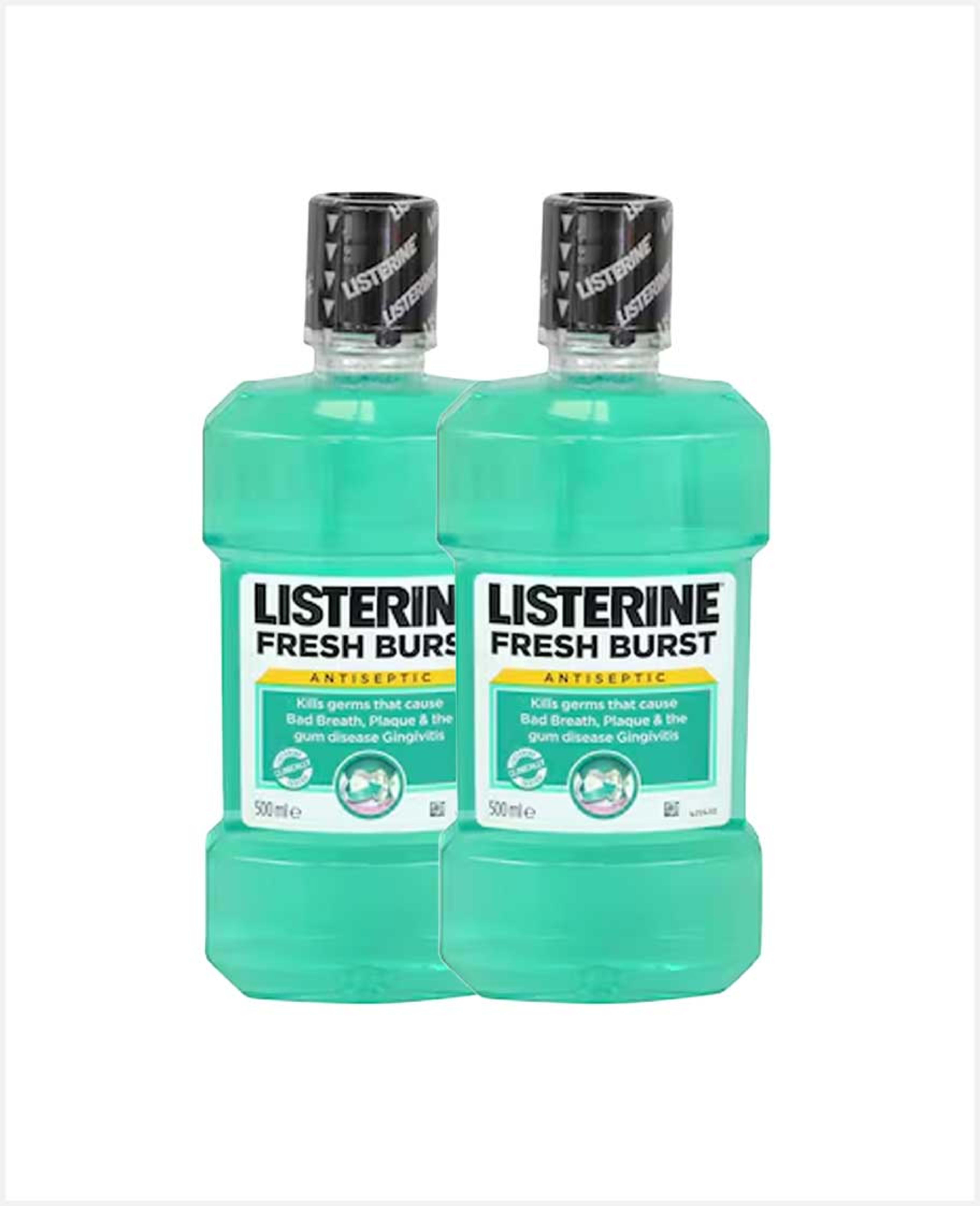 Listerine Antiseptic Mouthwash Freshburst 2x500ml @20%off