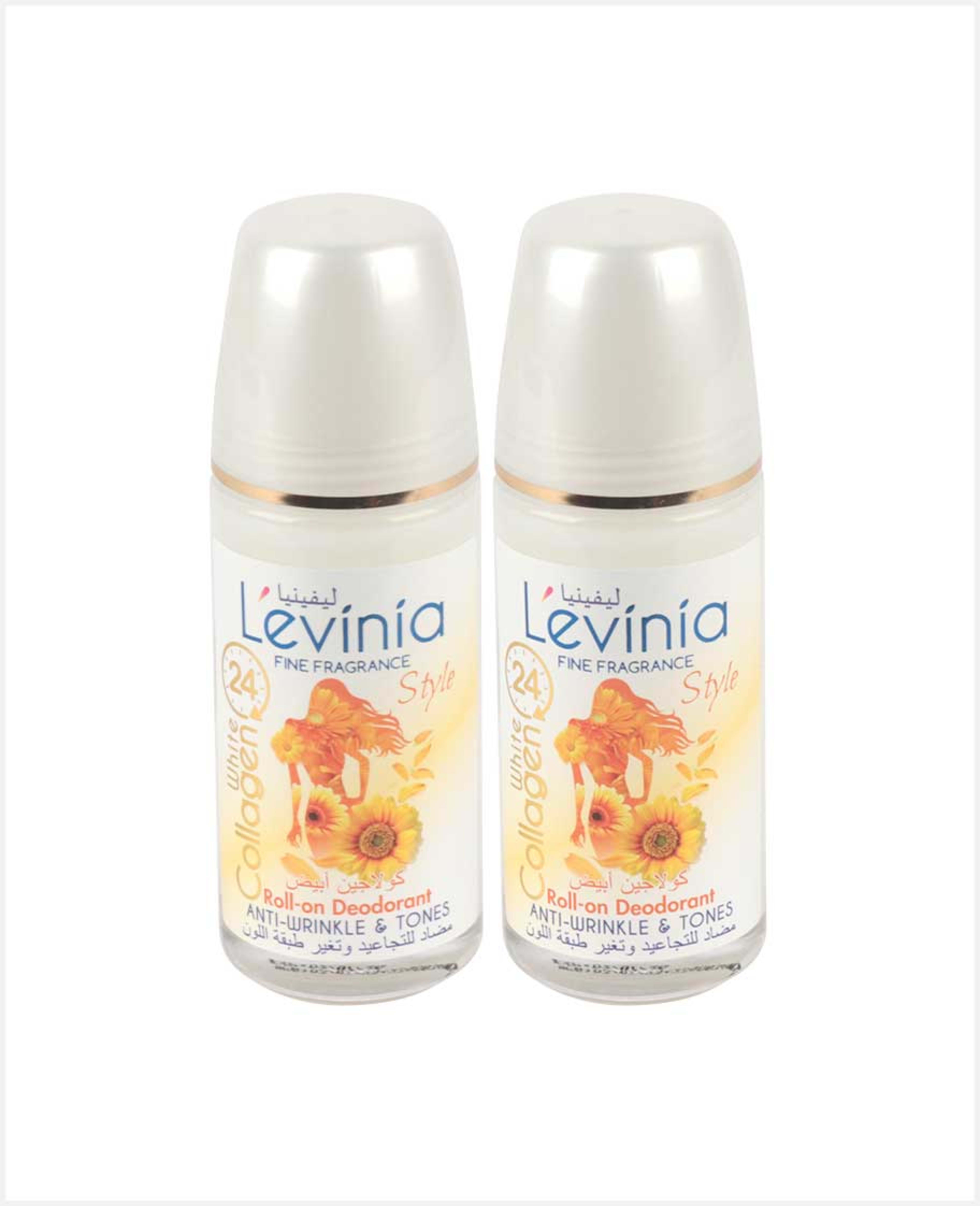 Levinia Roll on Deodorant Assorted 2x55ml