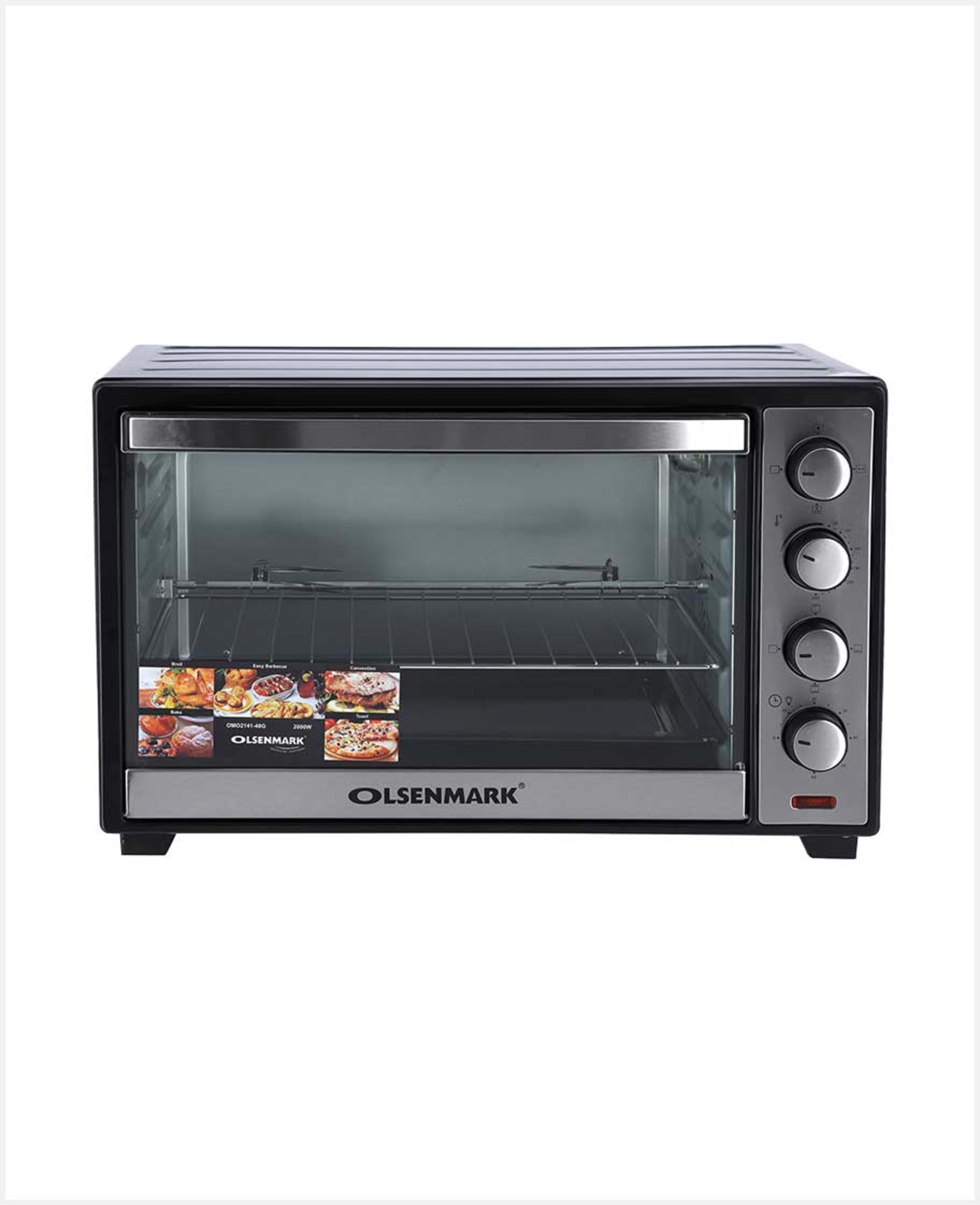 Olsenmark Electric Oven/rotisserie Convection 2000w 48ltr Omo2141
