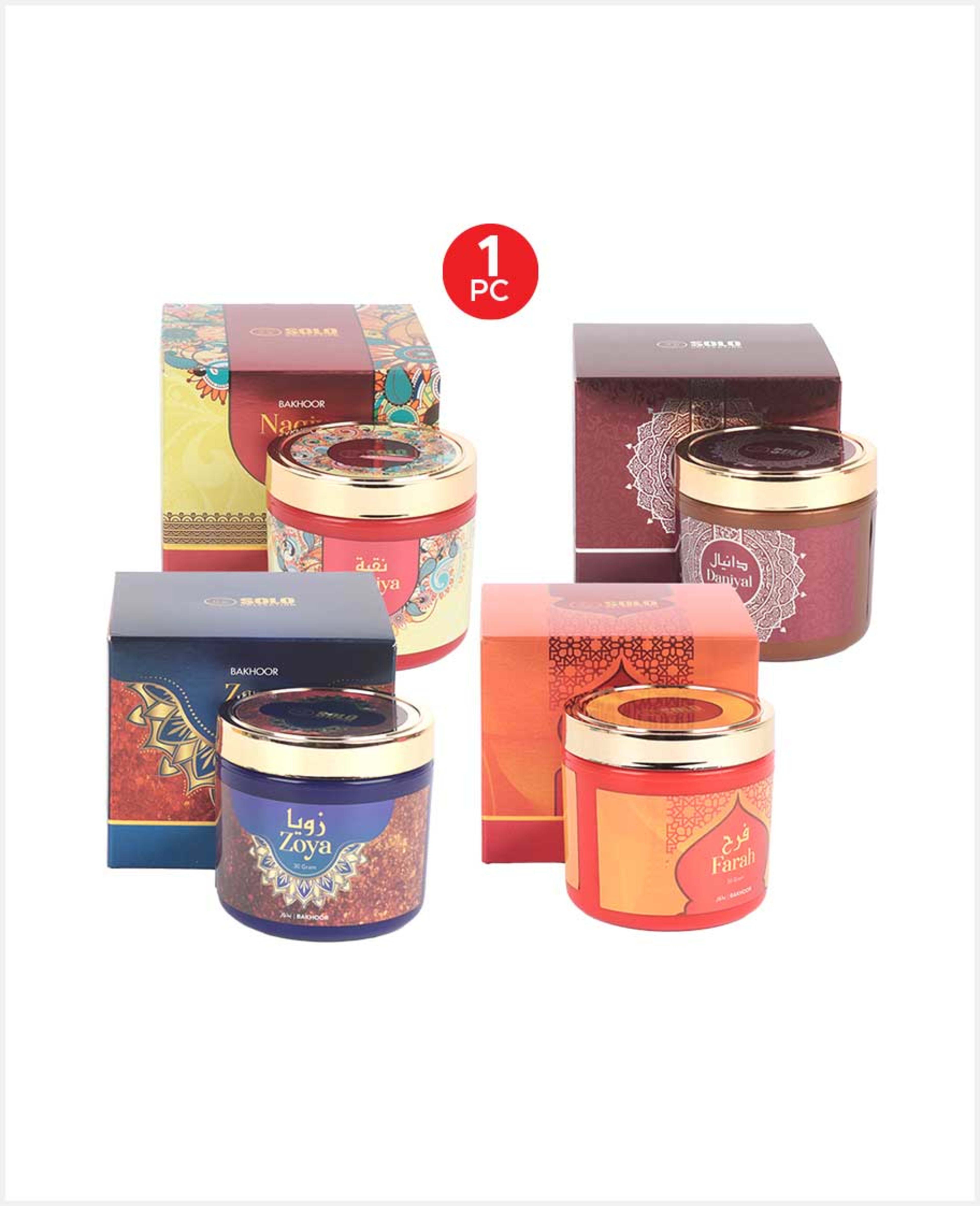 Solo Collection Bakhoor Assorted 30gm