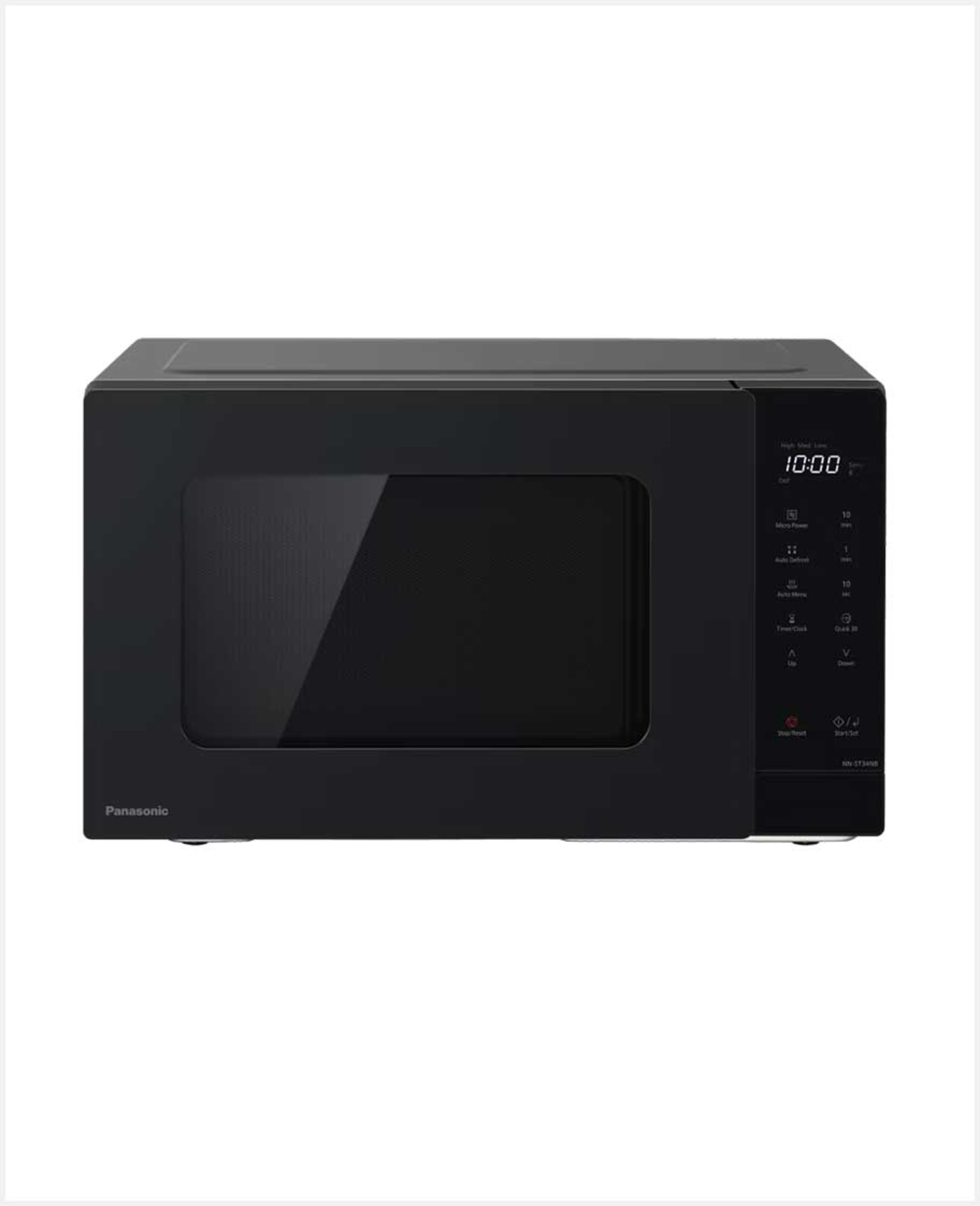 Panasonic Solo Microwave Oven Compact 900w 25ltr Nn-st34n