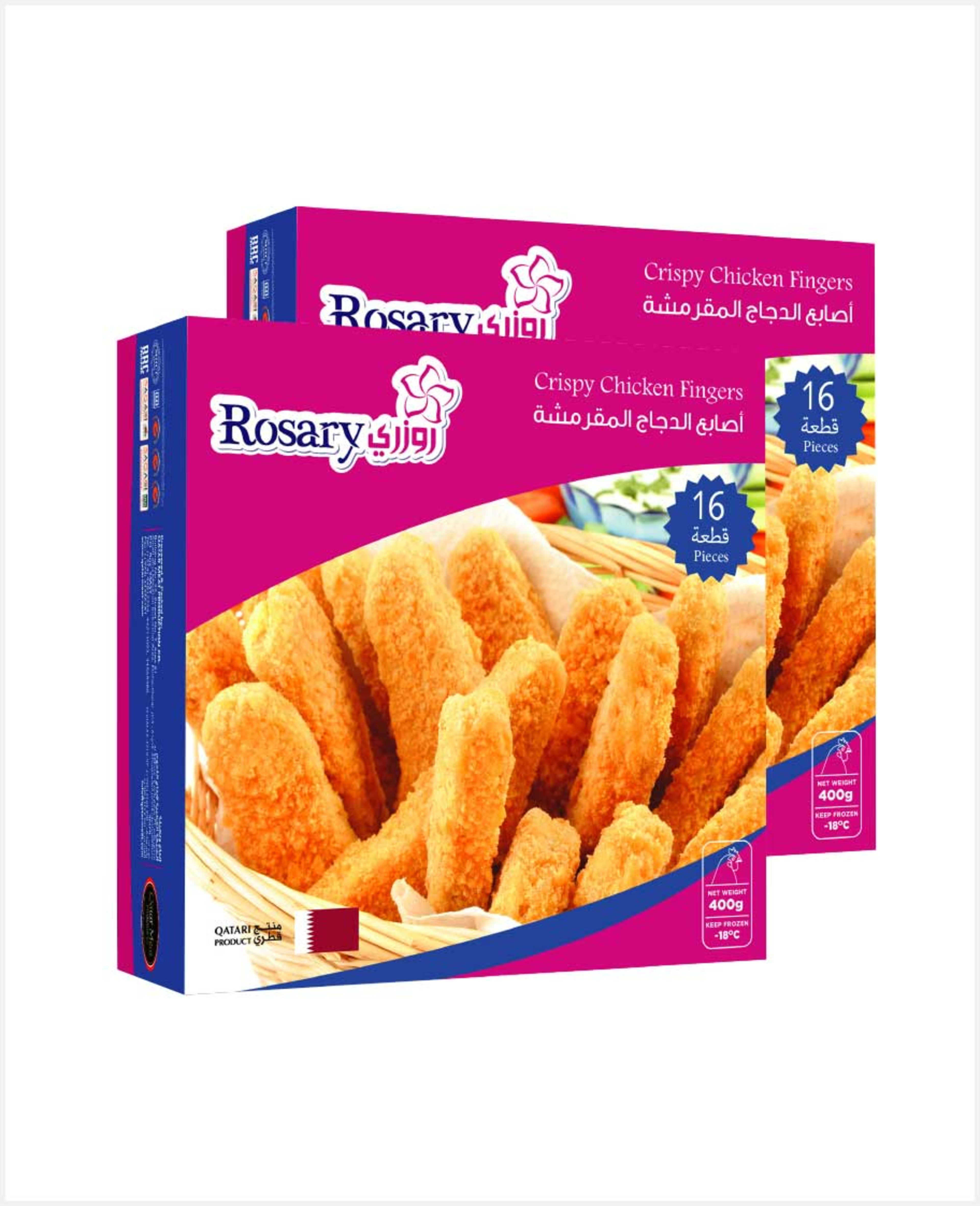 Rosary Crispy Chicken Fingers 2x400gm