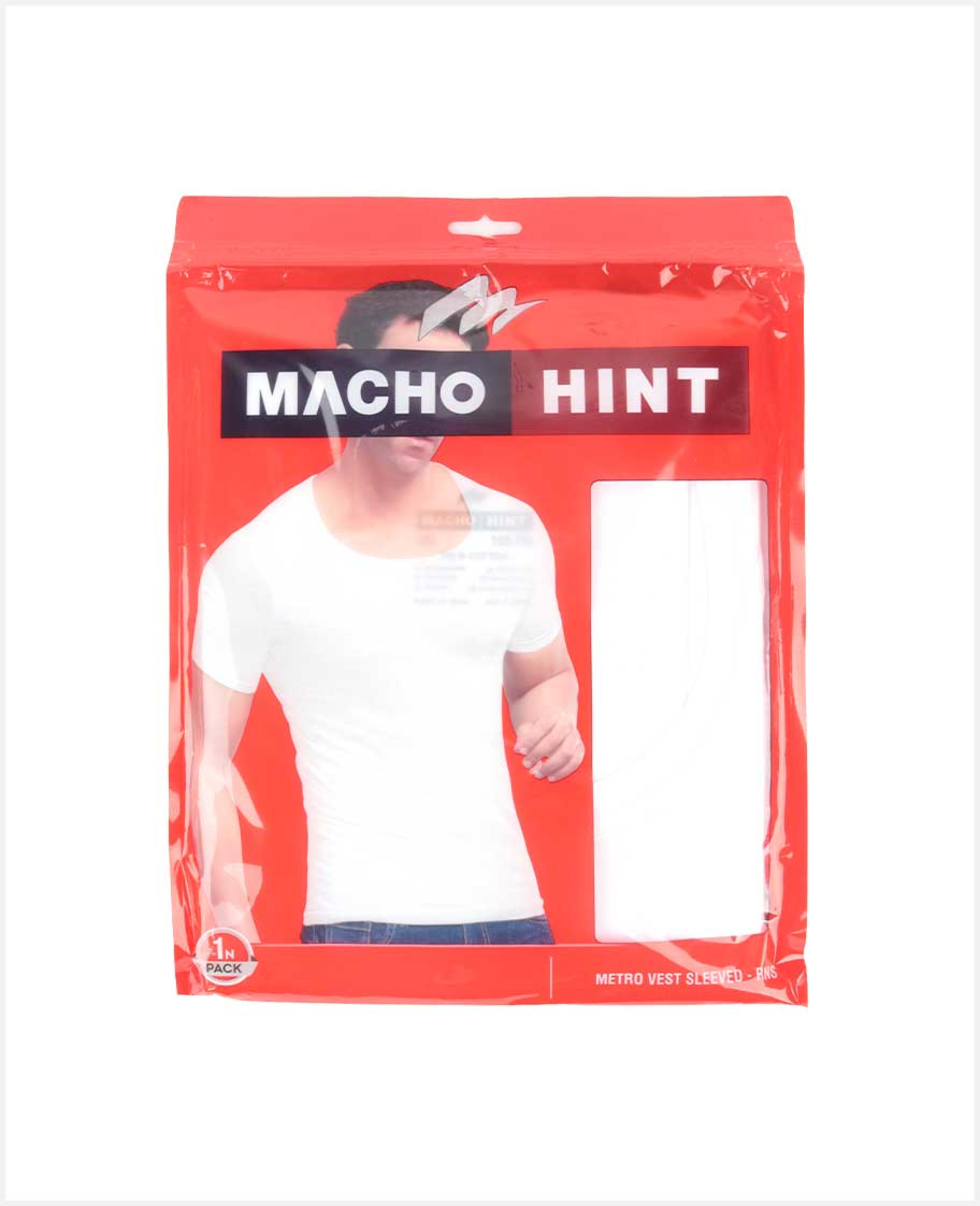 Amul Macho Mens Vest Rns Size-105cm