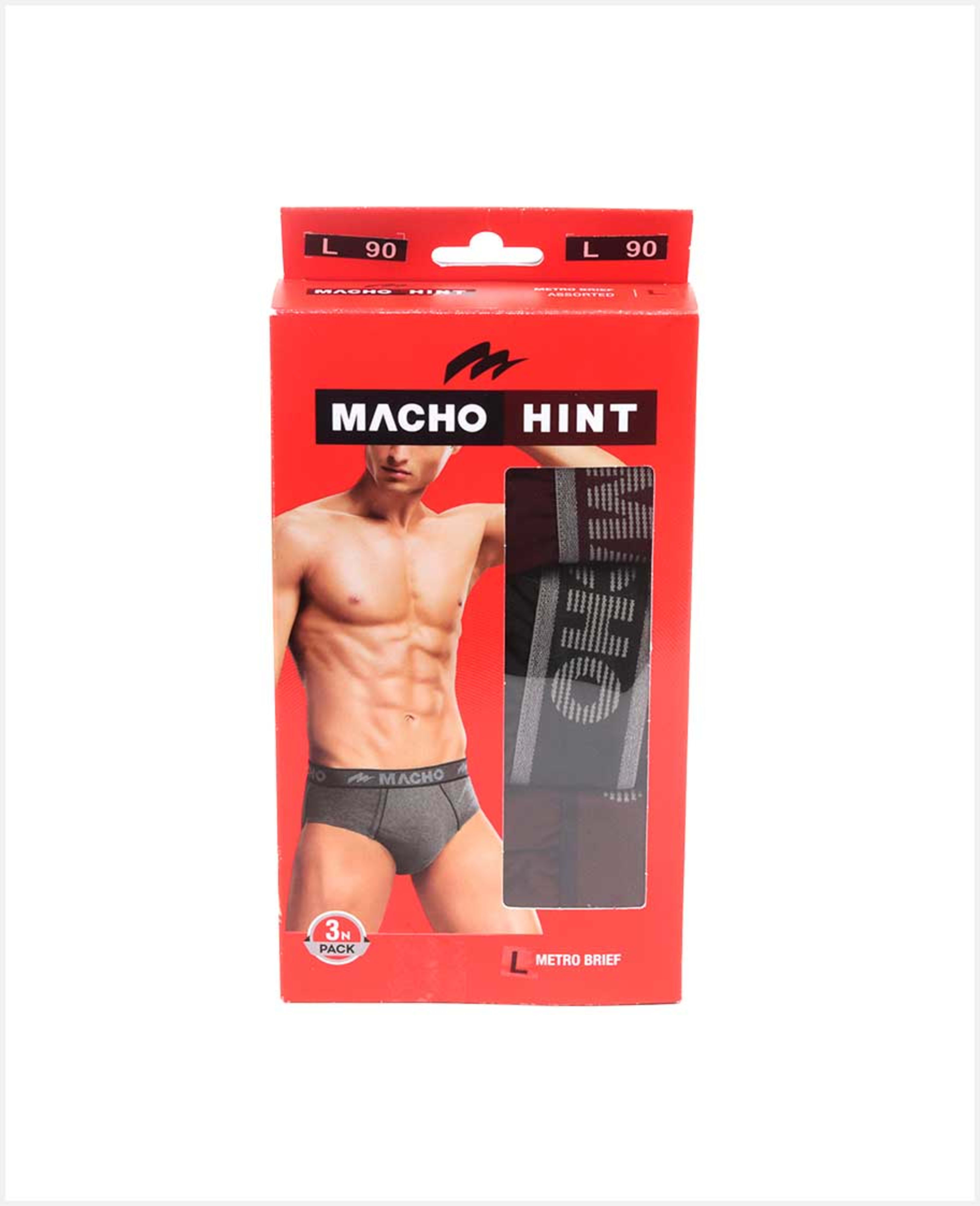 Amul Macho Mens Metro Brief 3pcs Oe Size-90cm