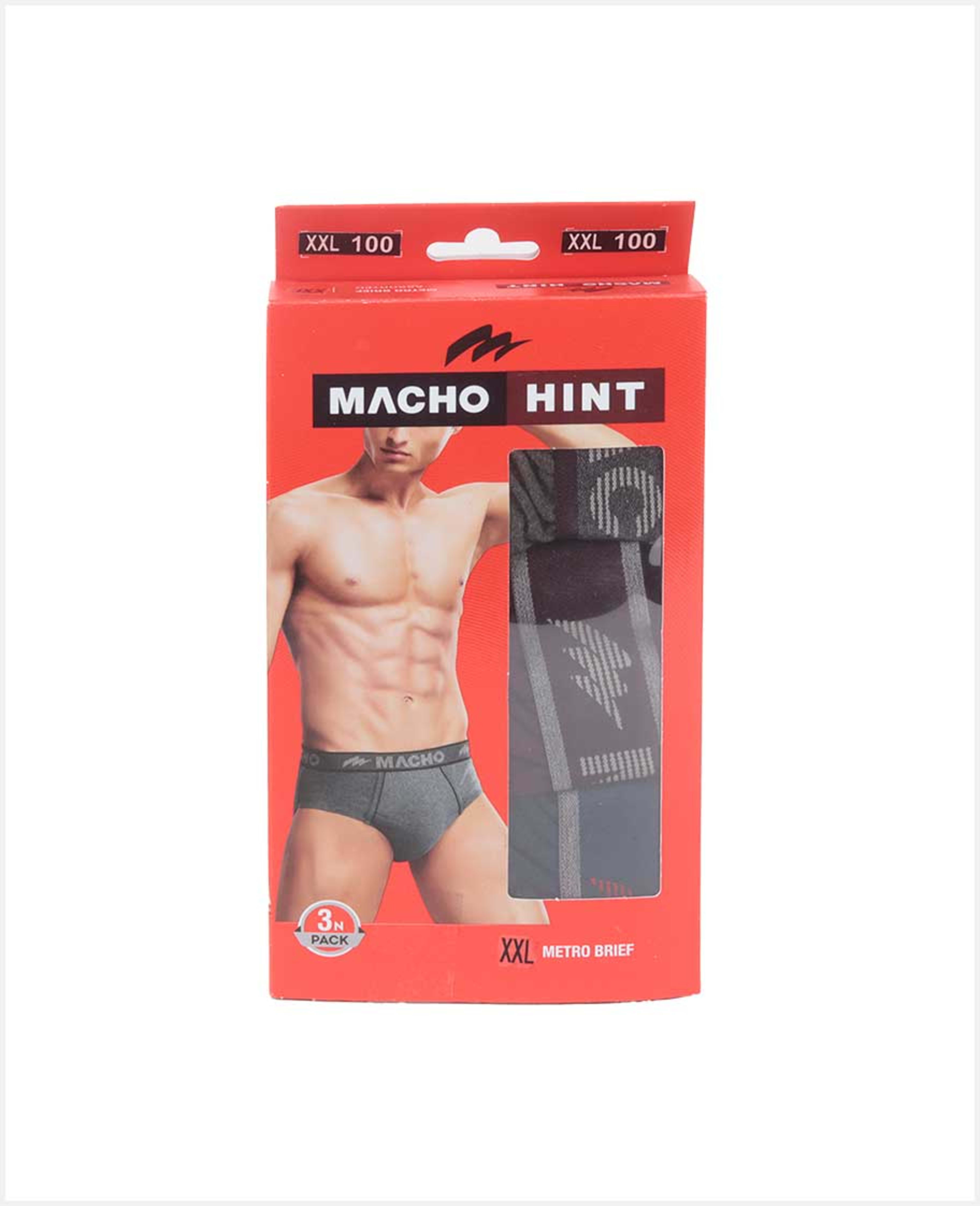 Amul Macho Mens Metro Brief 3pcs Oe Size-100cm