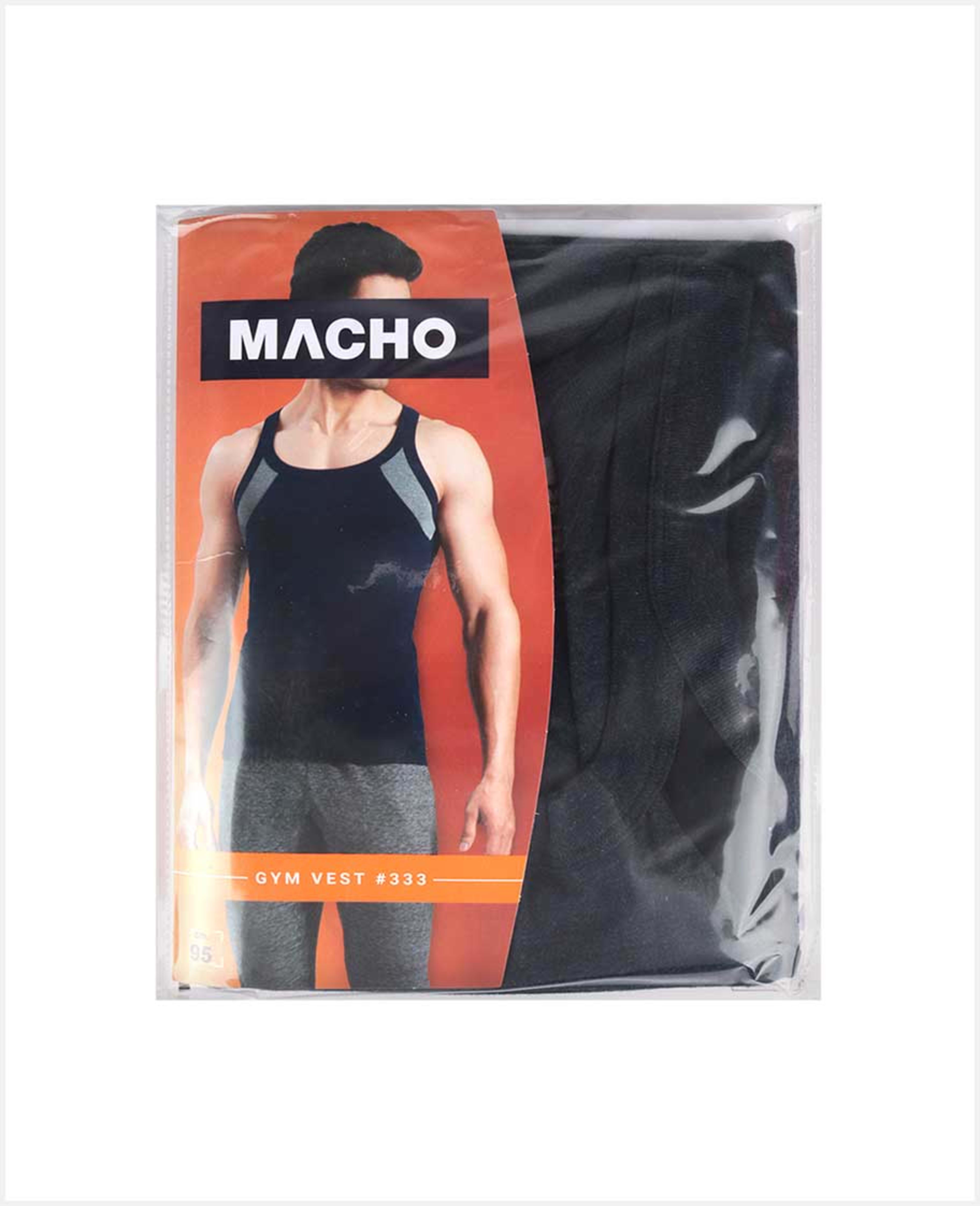 Amul Macho Gym Vest 333 Size-95cm
