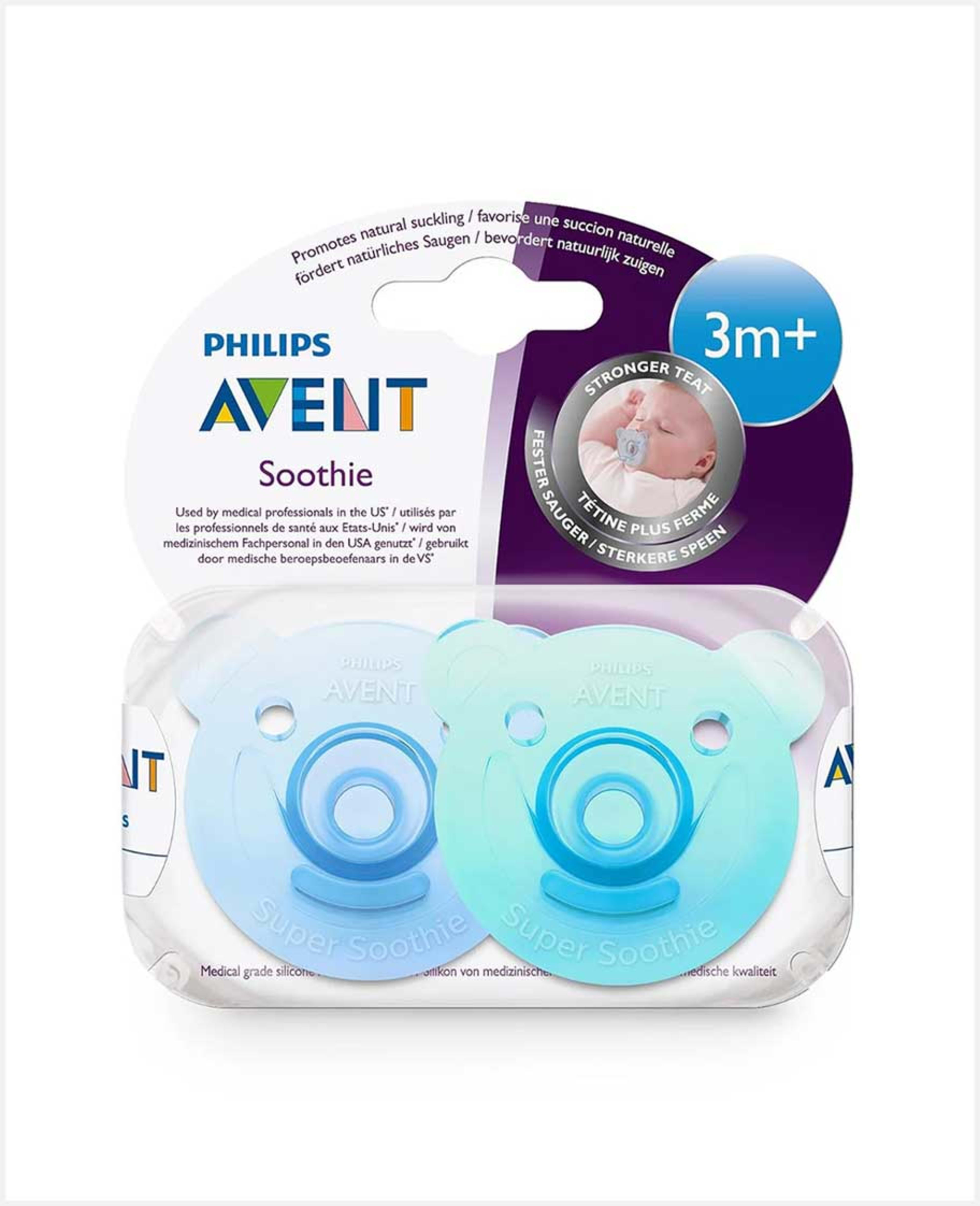 Philips Avent Soother Air Coll 6-18 Mx Animals X2 Pa246