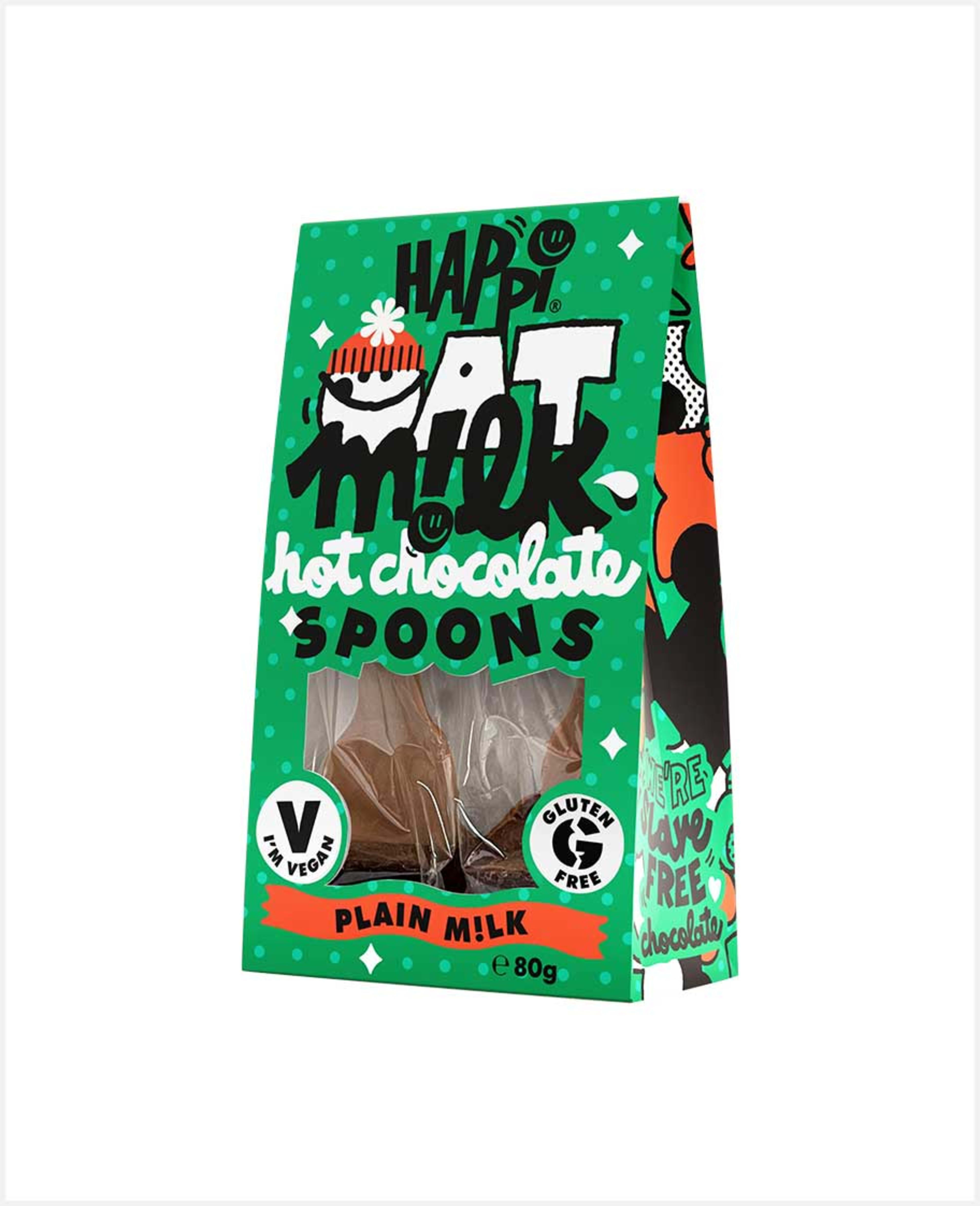 Happi Oat Milk Chocolate Spoons 80gm - image 2