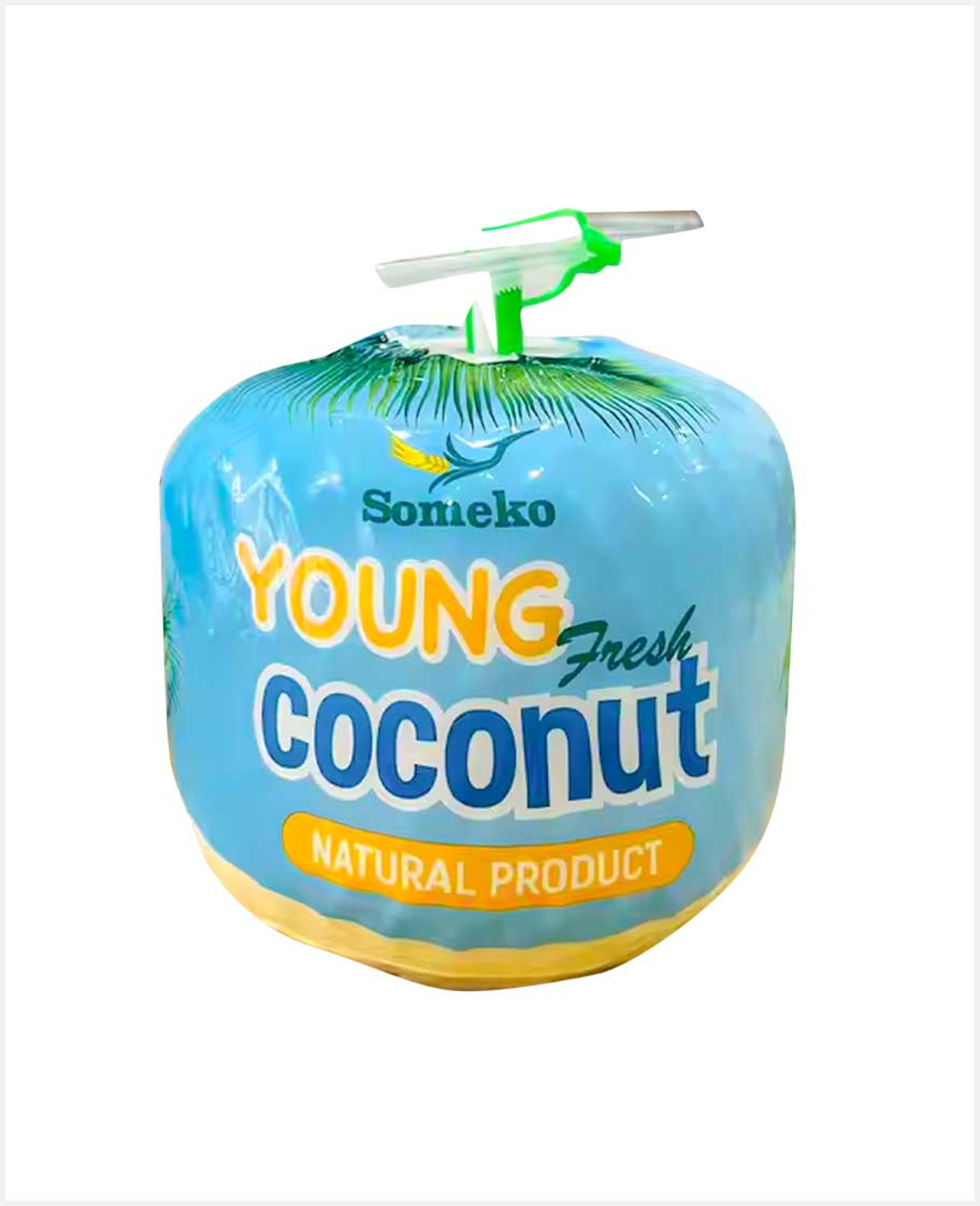 Tender Coconut Vietnam with Straw
