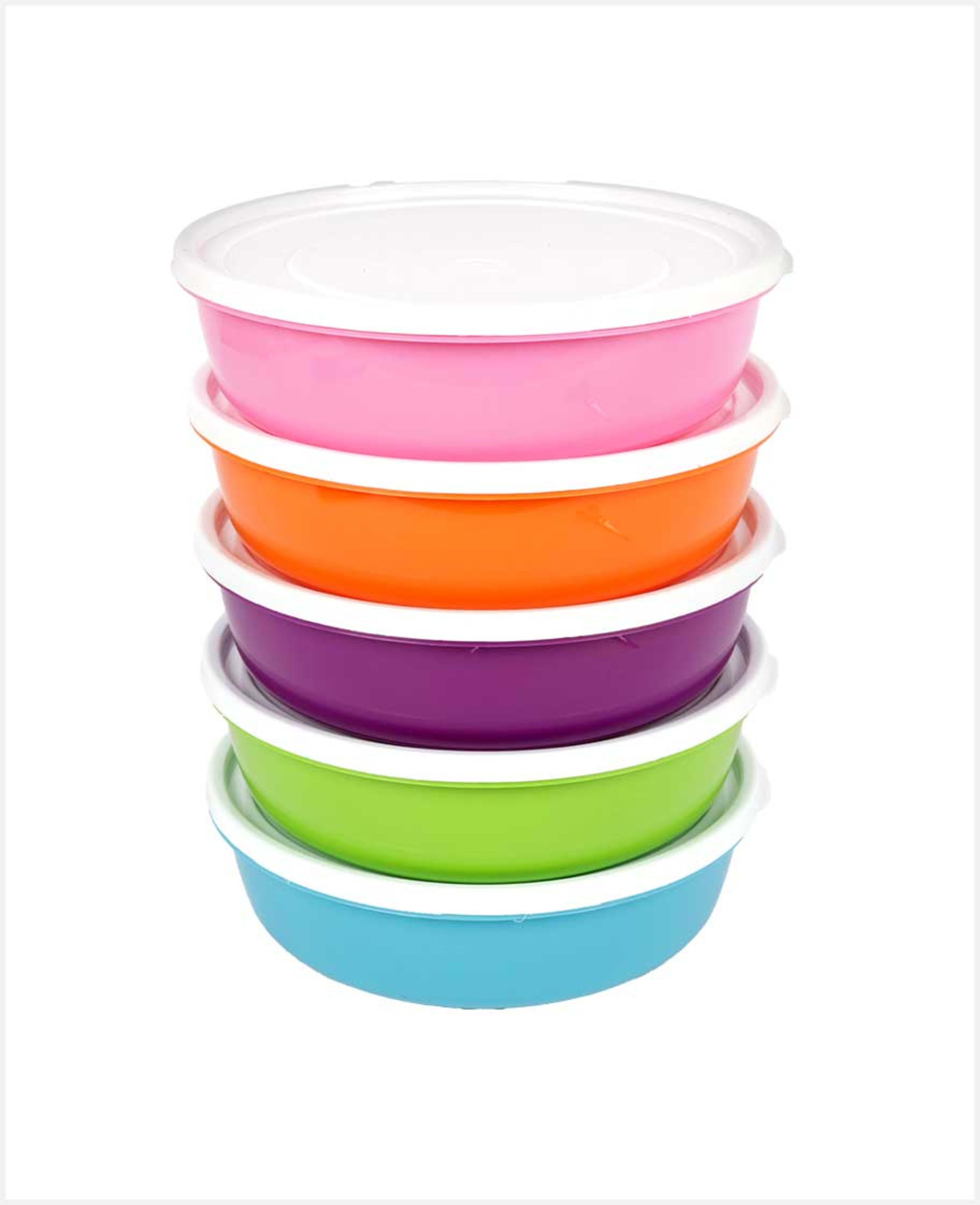 Alfelaij Locking Lid Food Containers 5pcs Set Af-1002