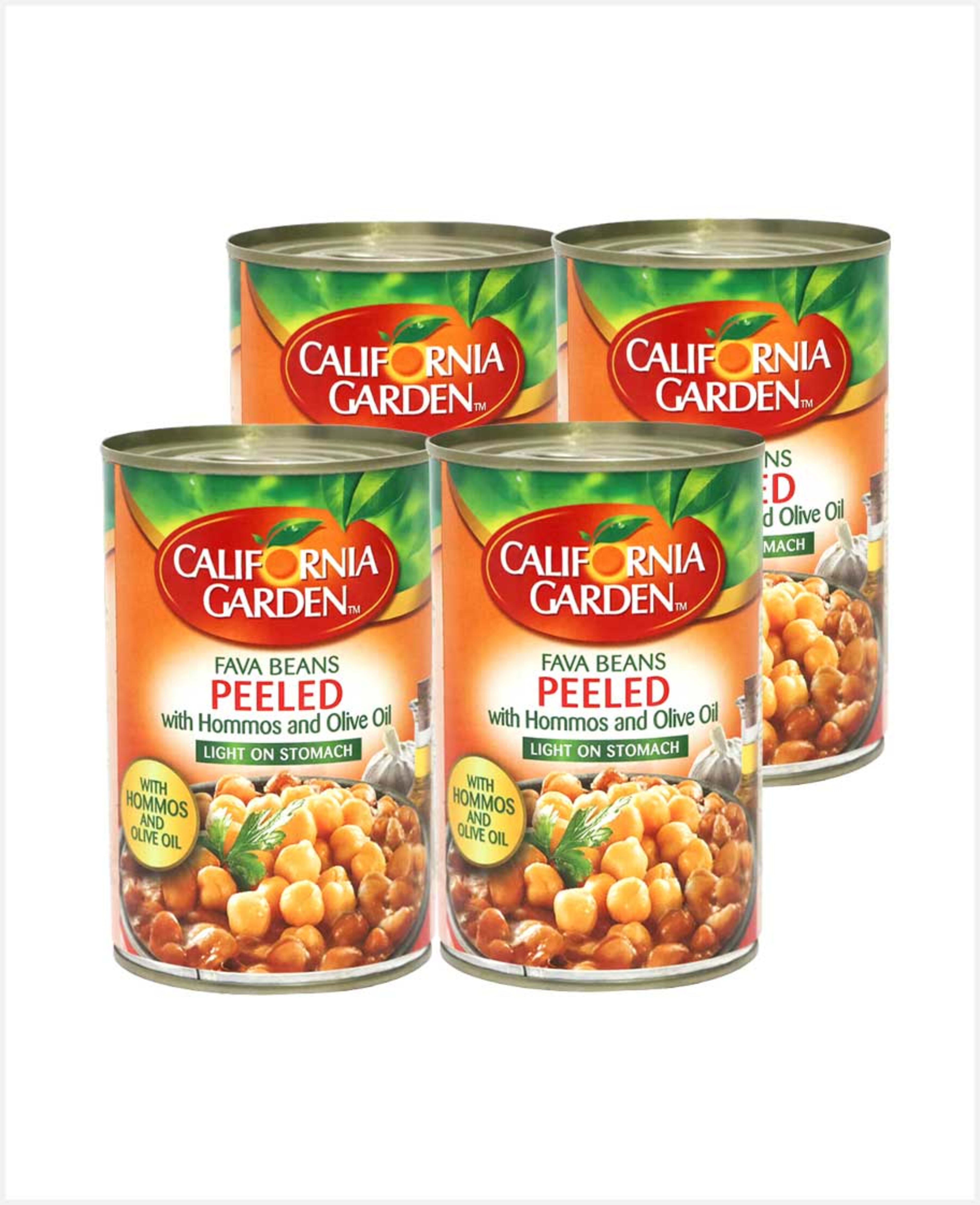 California Garden Fava Beans with Hommos and Olive Oil 4x450gm Promo - image 2