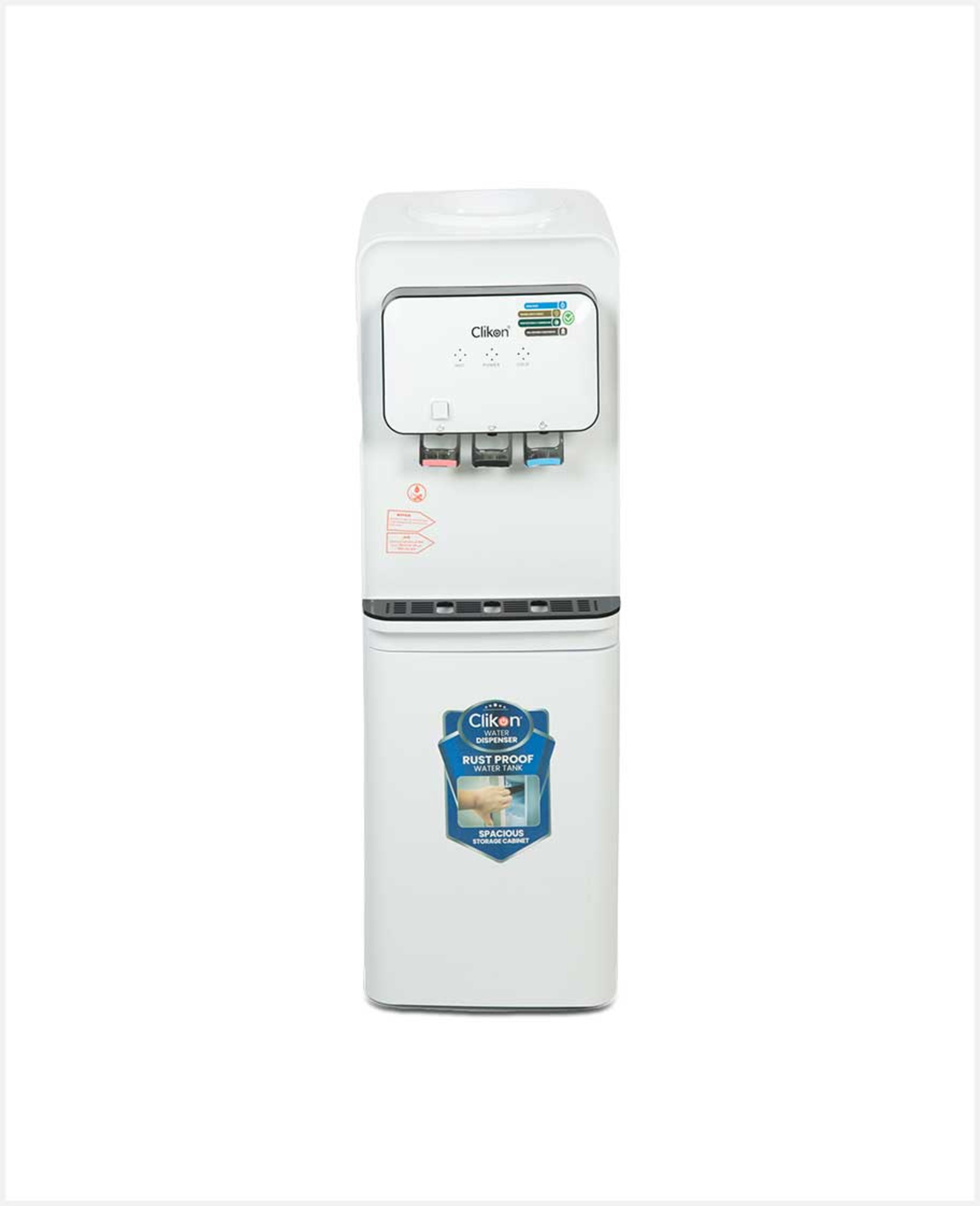 Clikon Water Dispenser with Cabinent 3 Tap Ck4038