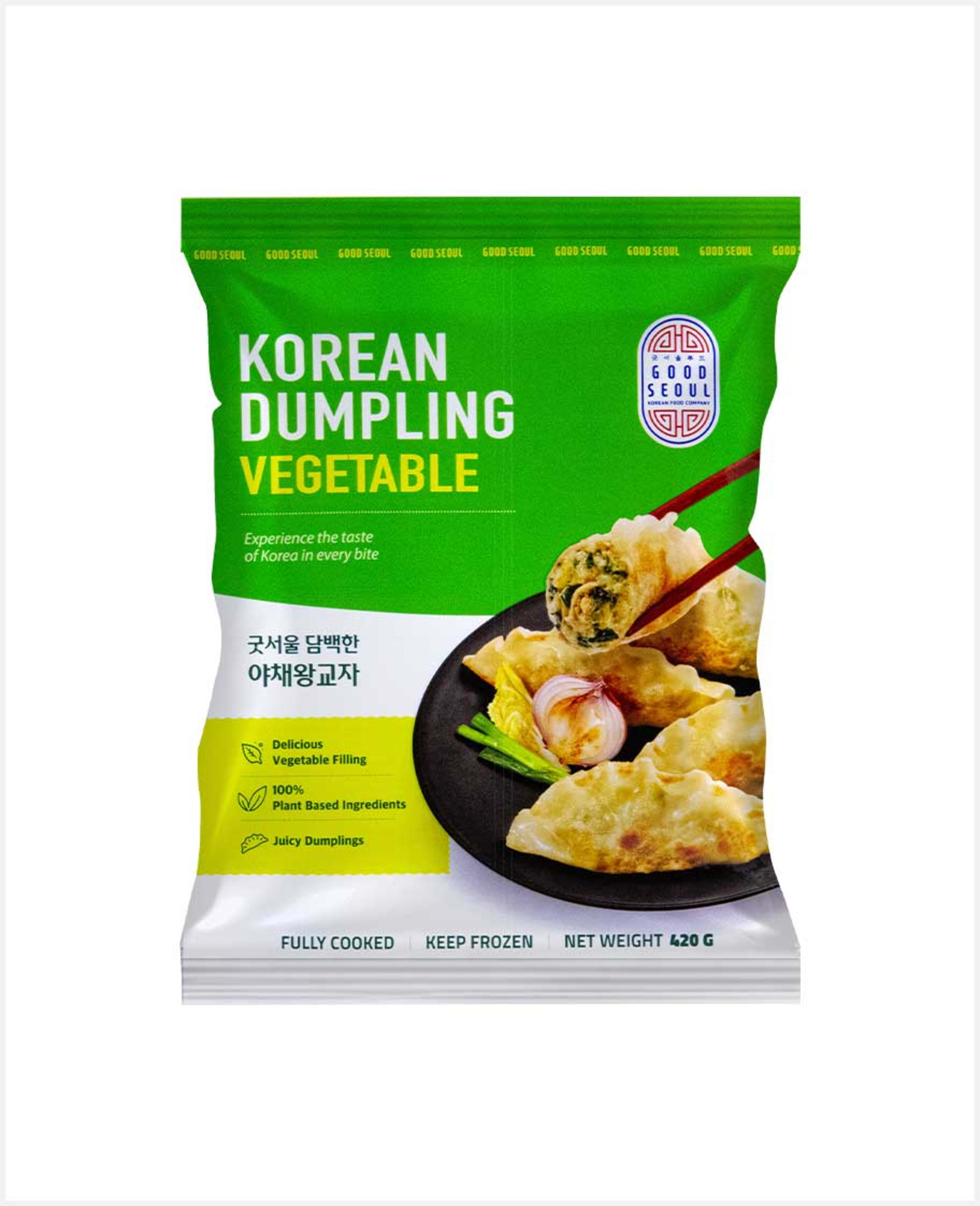 Good Seoul Korean Dumpling Vegetable 420gm