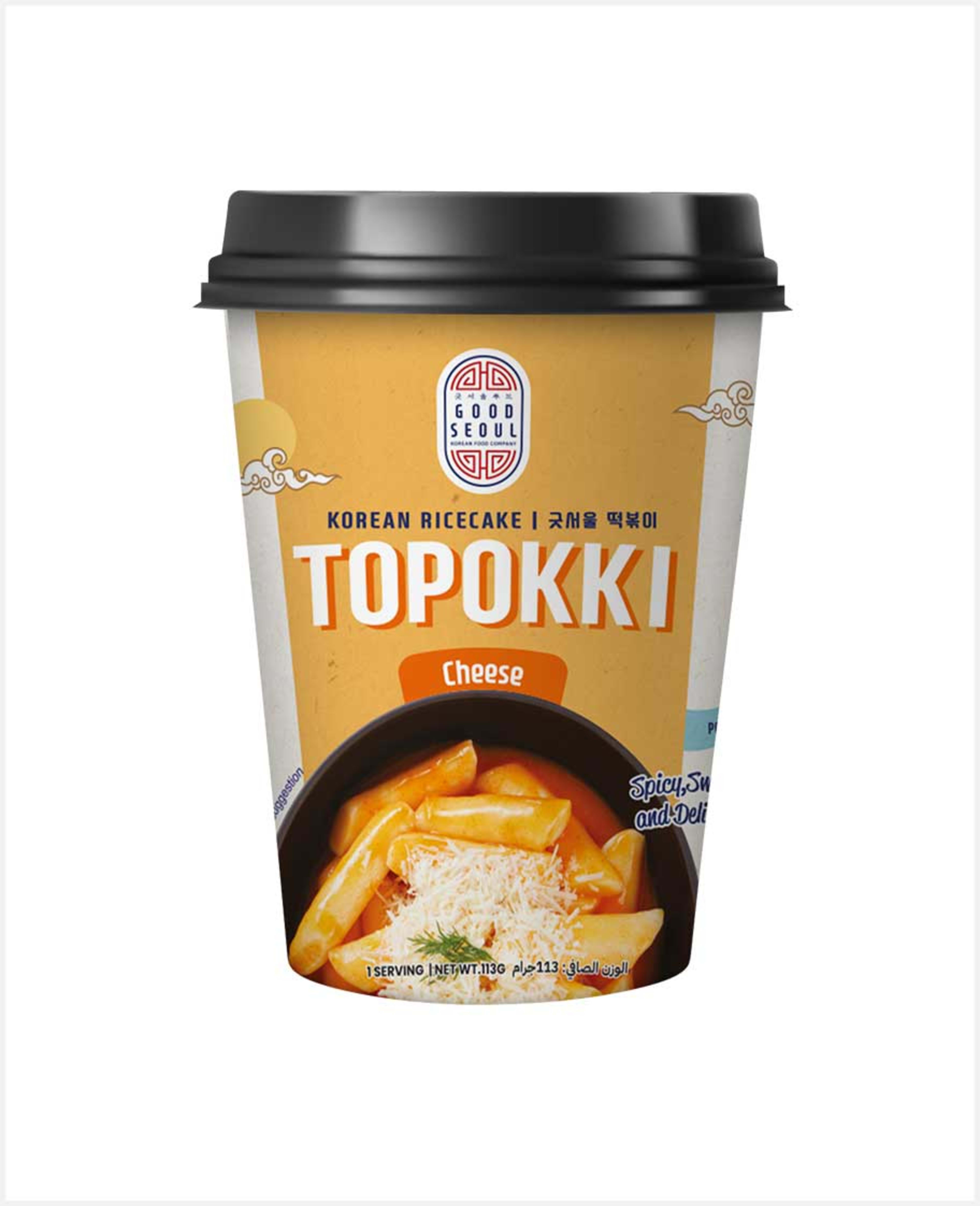 Good Seoul Korean Rice Cake Topokki Cheese 113gm