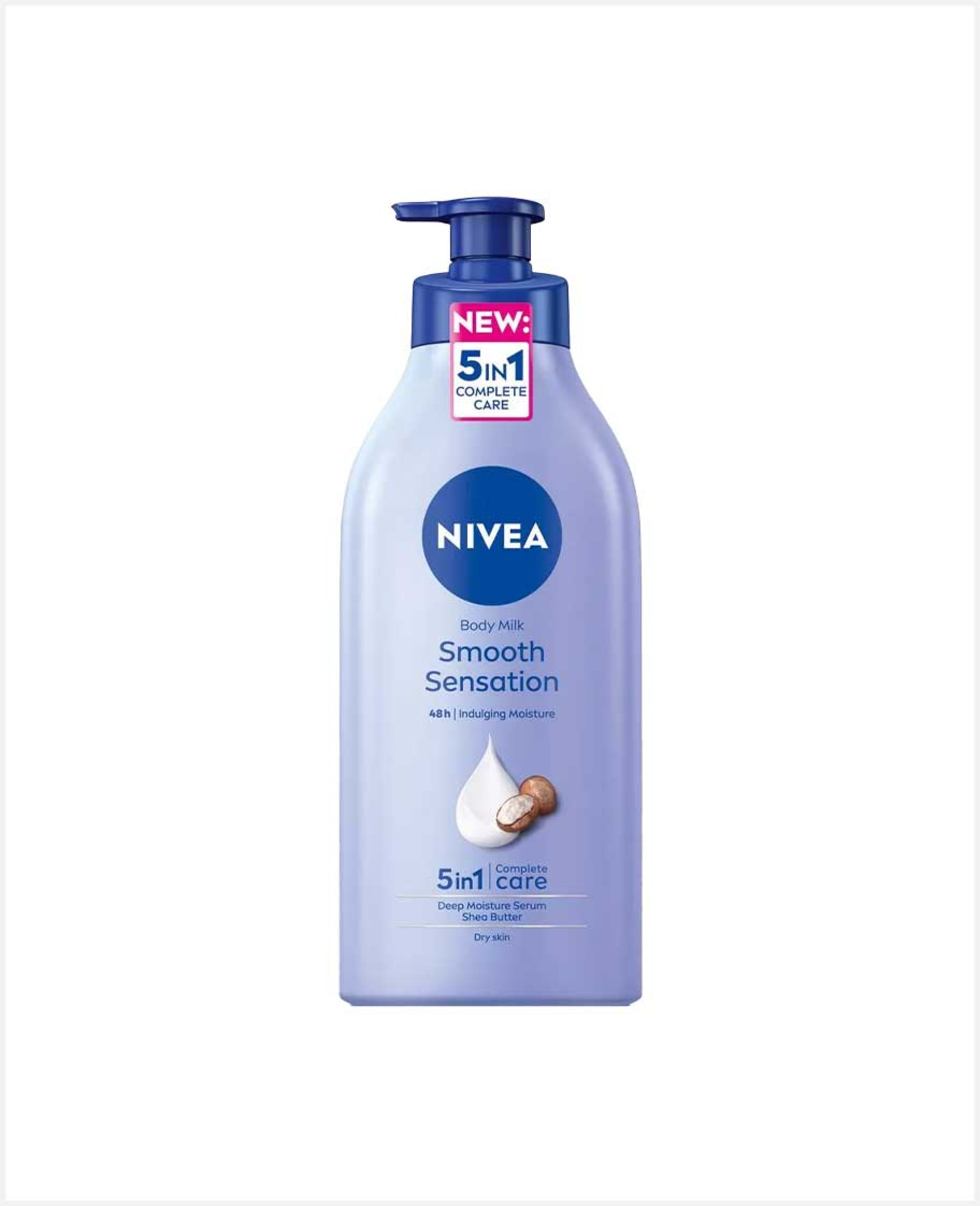 Nivea Smooth Sensation 5-1 Body Milk Lotion 625ml @20%off