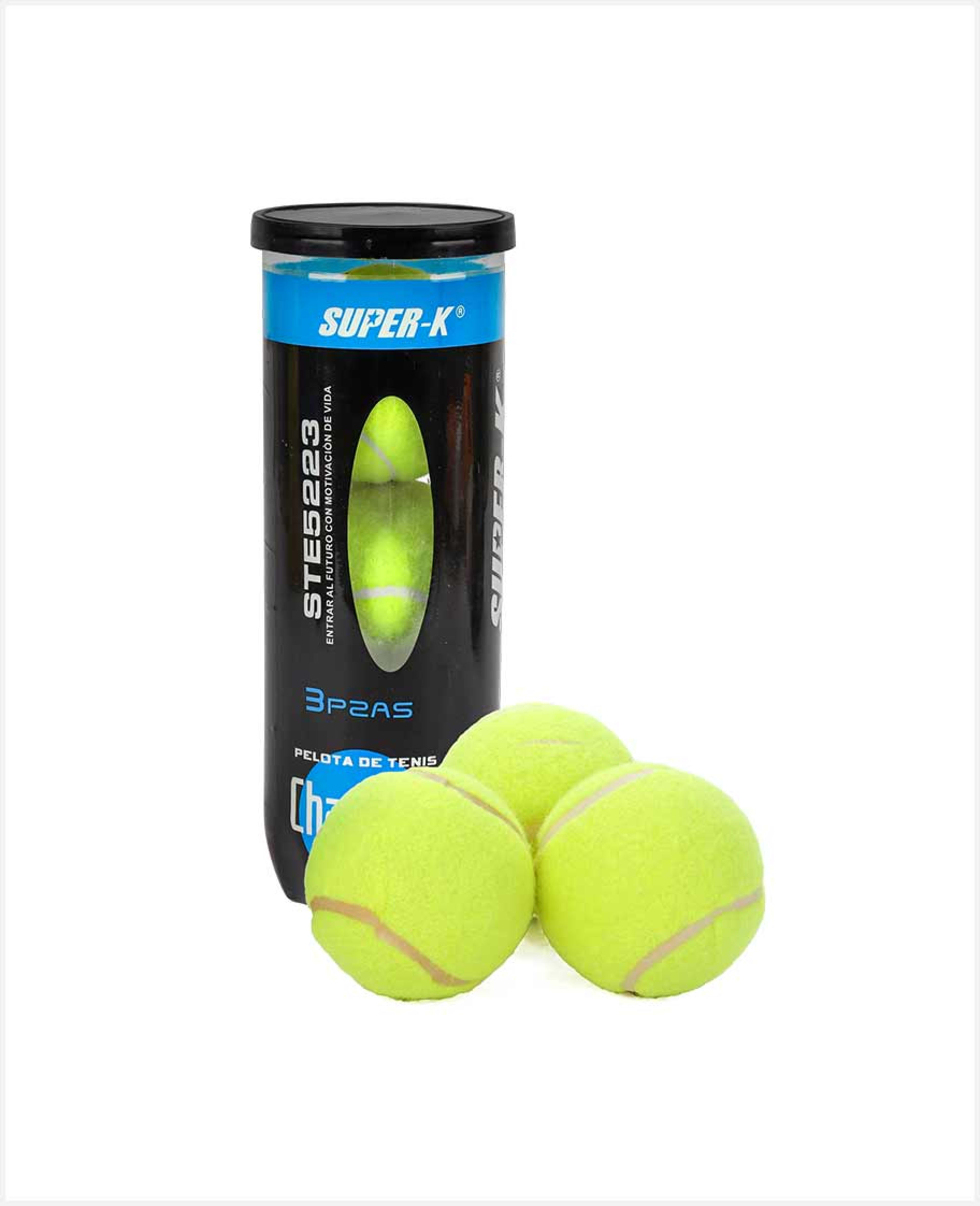 Super-k Champion Tennis Ball 3pcs Ste5223 - image 2