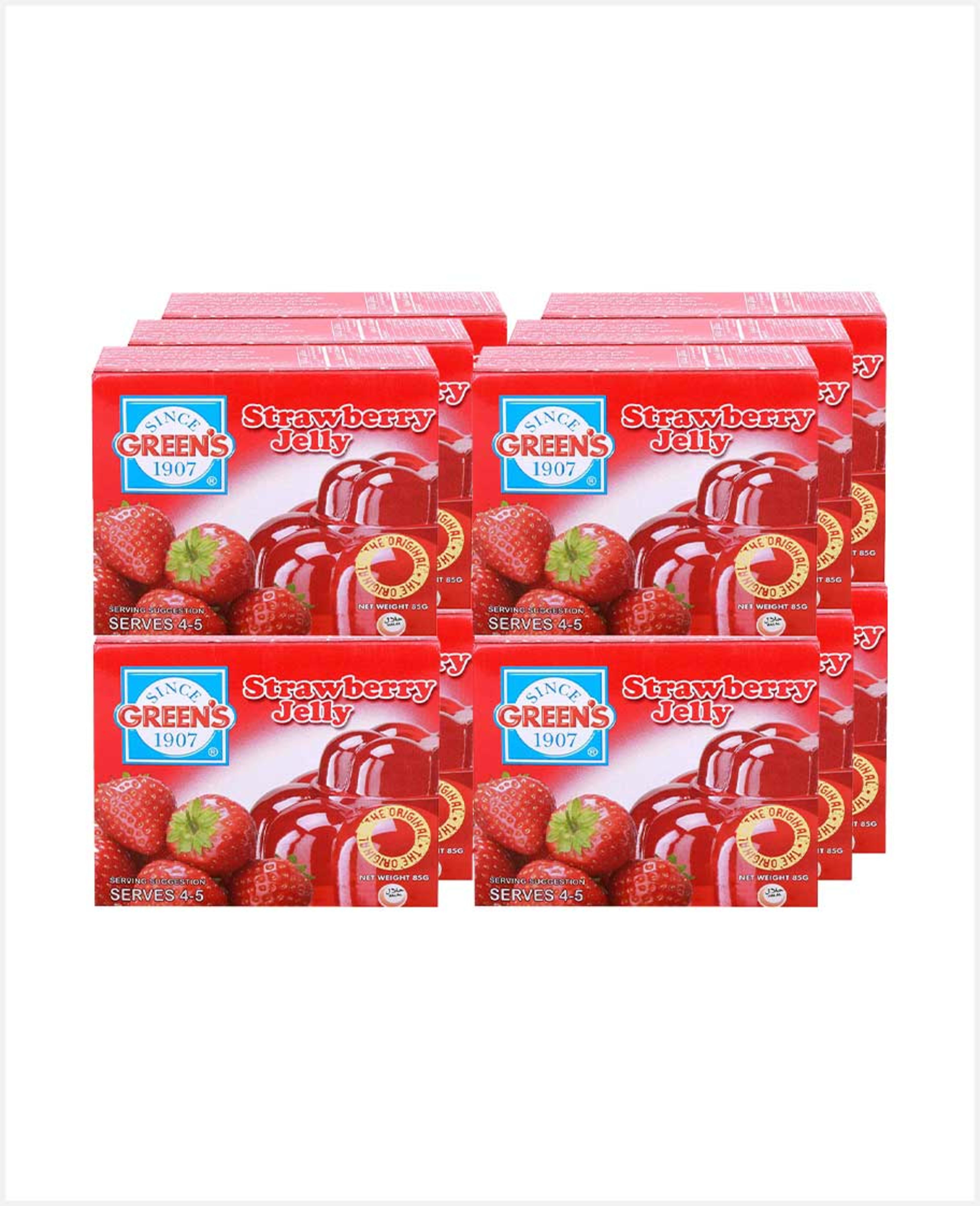 Green's Jelly Assorted 12x85gm Promo