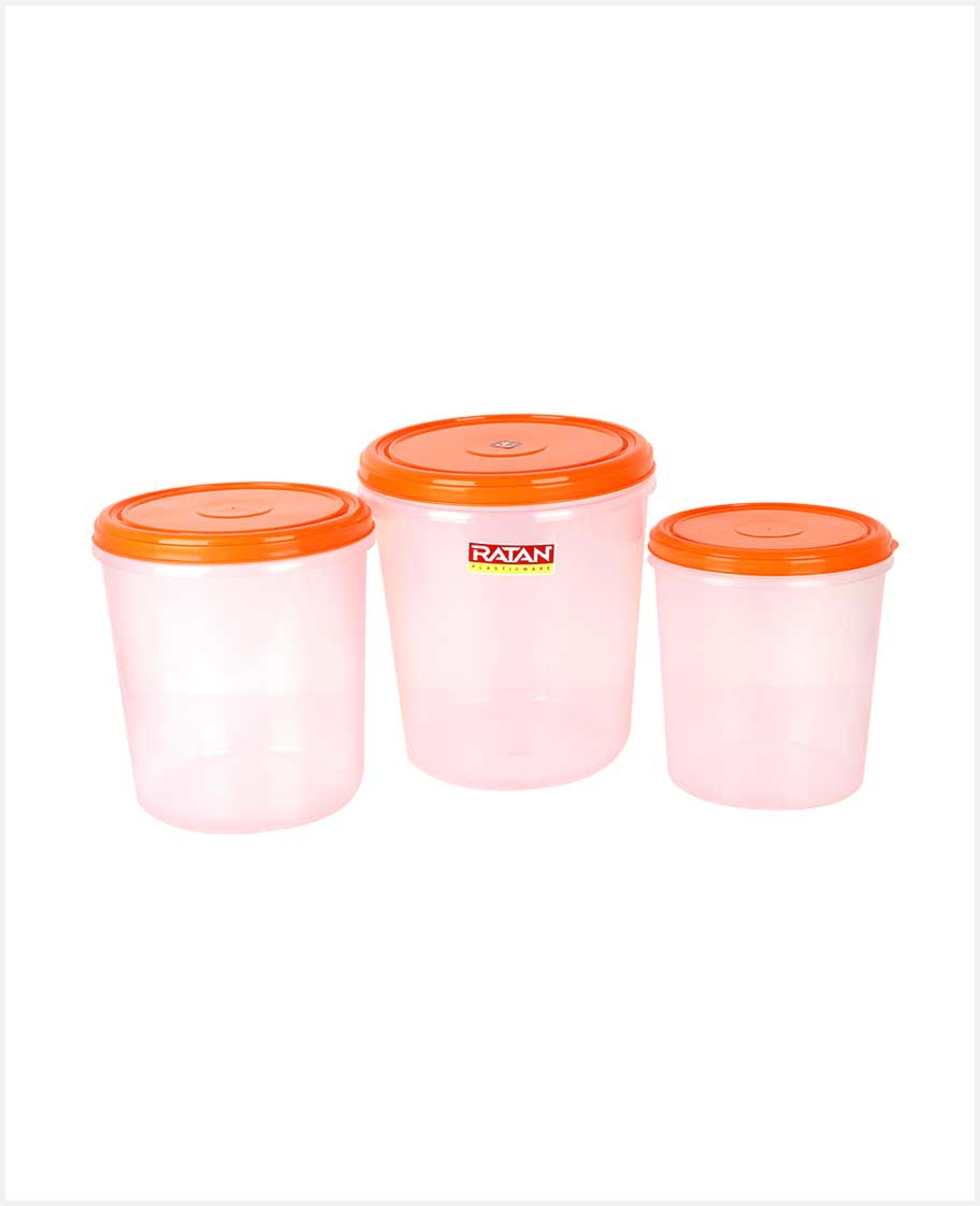 Ratan Ruby Container (no.3,4,5) 3pcs Set 14933 - image 2