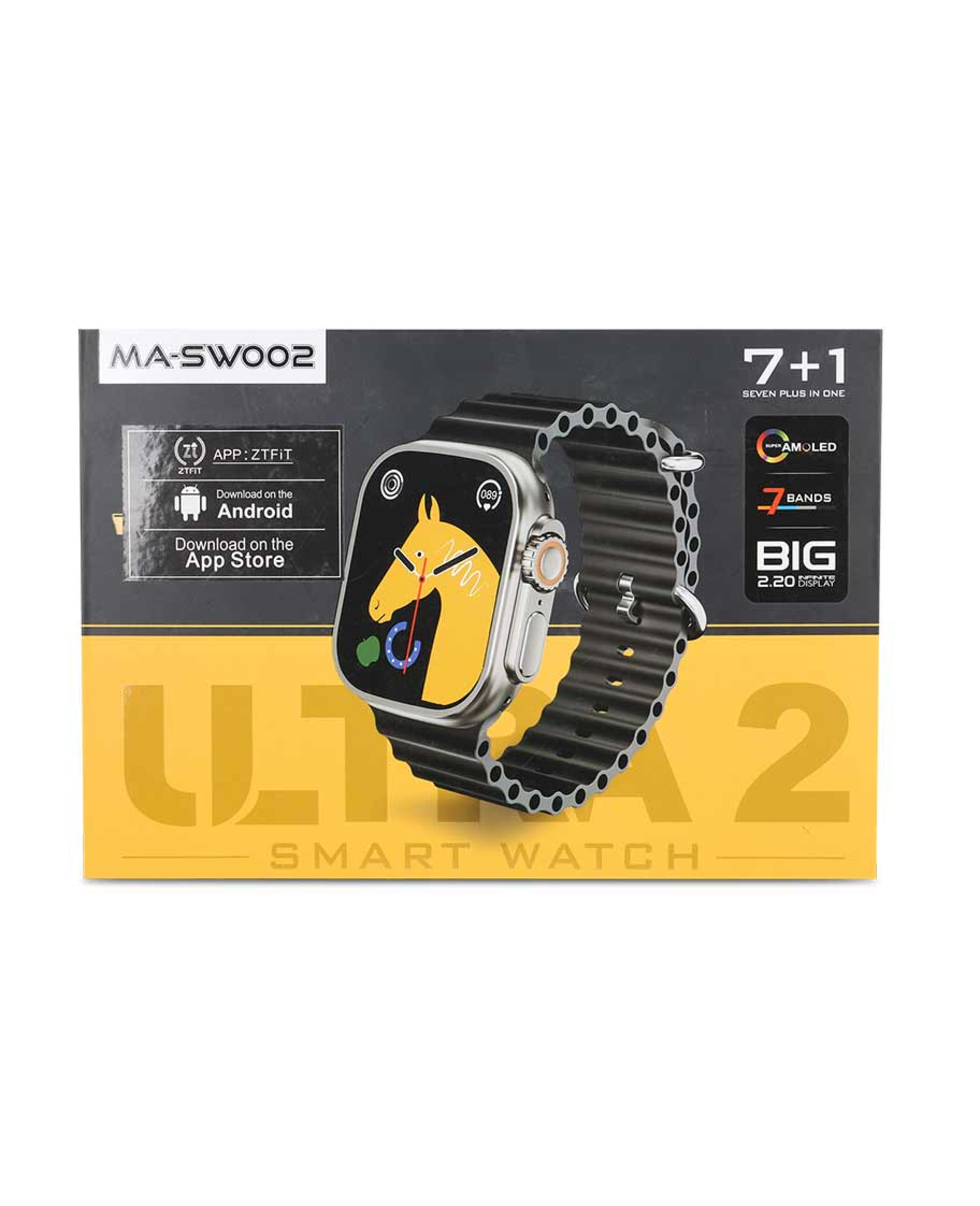Smart Watch with Bt Call with 7 Strap Ma-sw002 7+1
