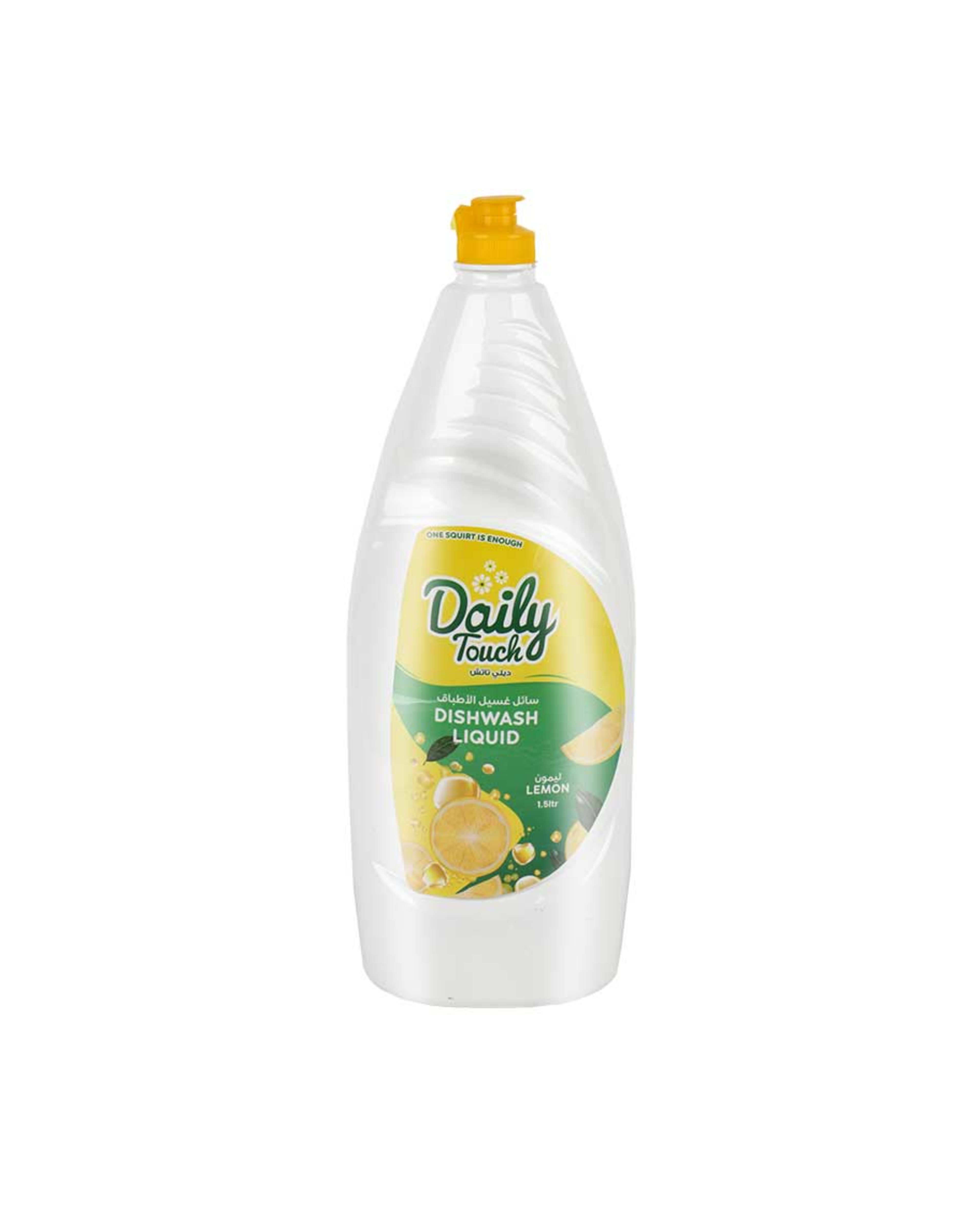 Daily Touch Lemon Dishwash Liquid 1.5ltr