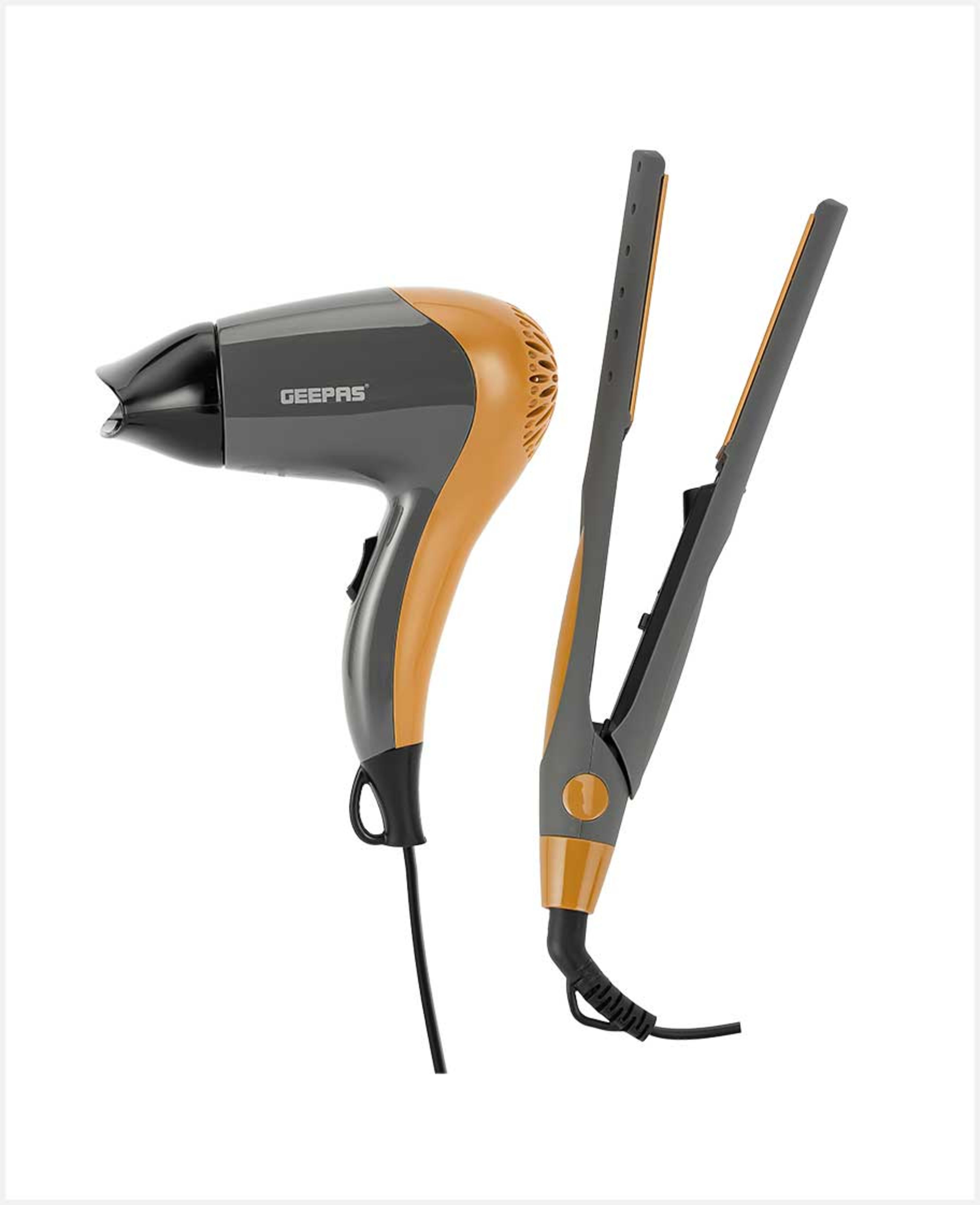 Geepas Hair Dryer & Straightener Combo Ghf86074