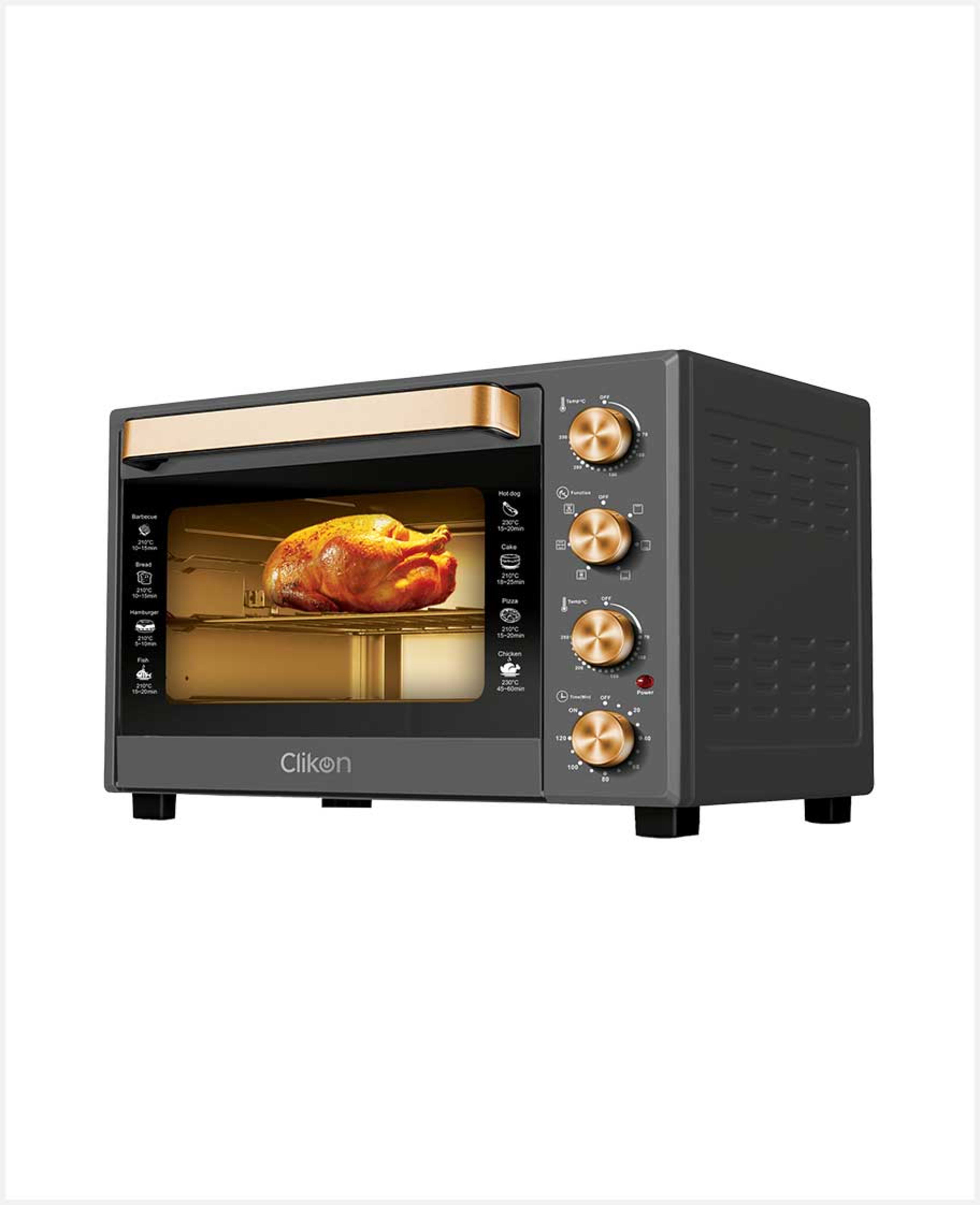 Clikon Toaster Oven with Convection 38ltr 1600w Ck4360