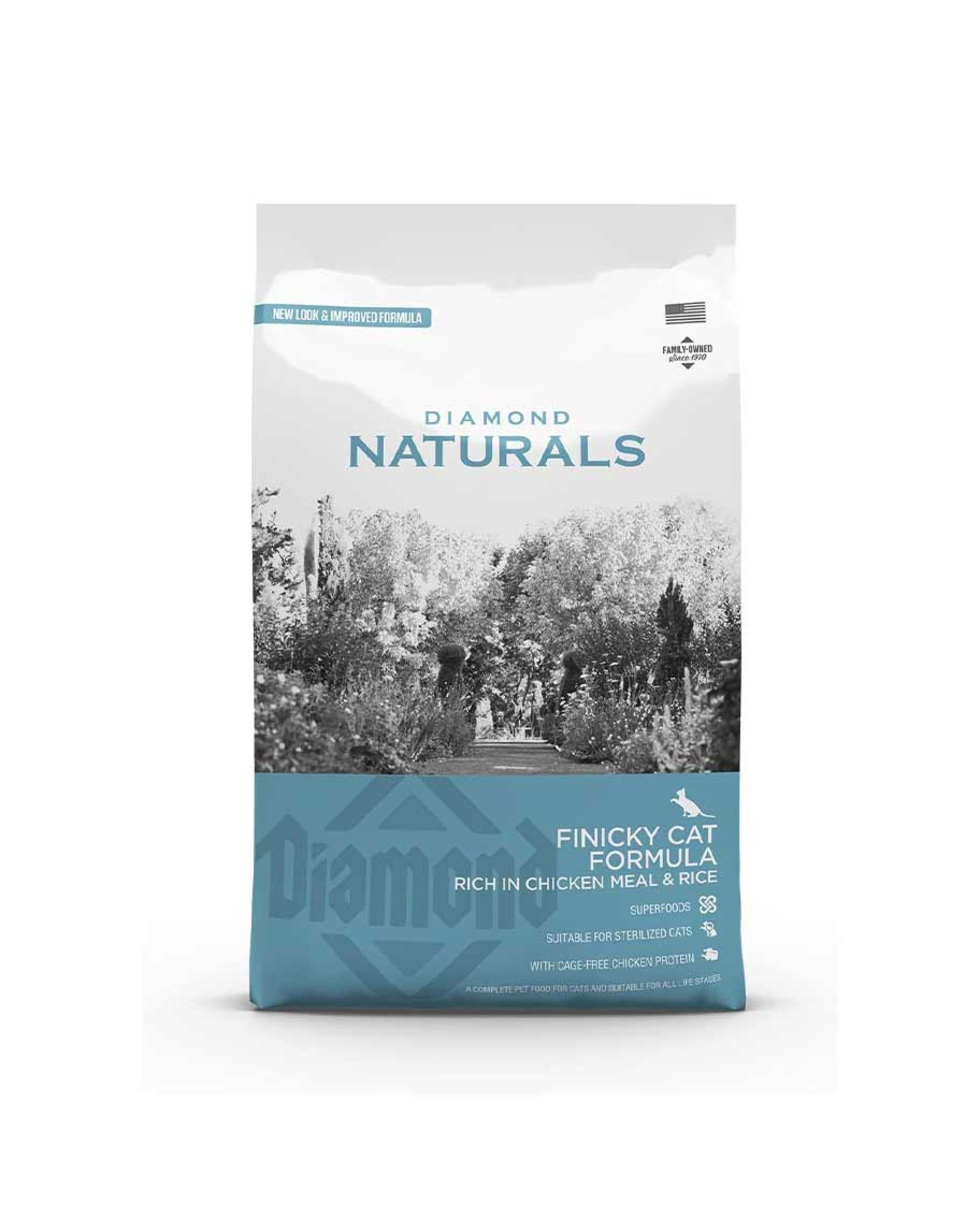 Diamond Naturals Finicky Cat Formula Chicken Meal & Rice 1kg - image 2
