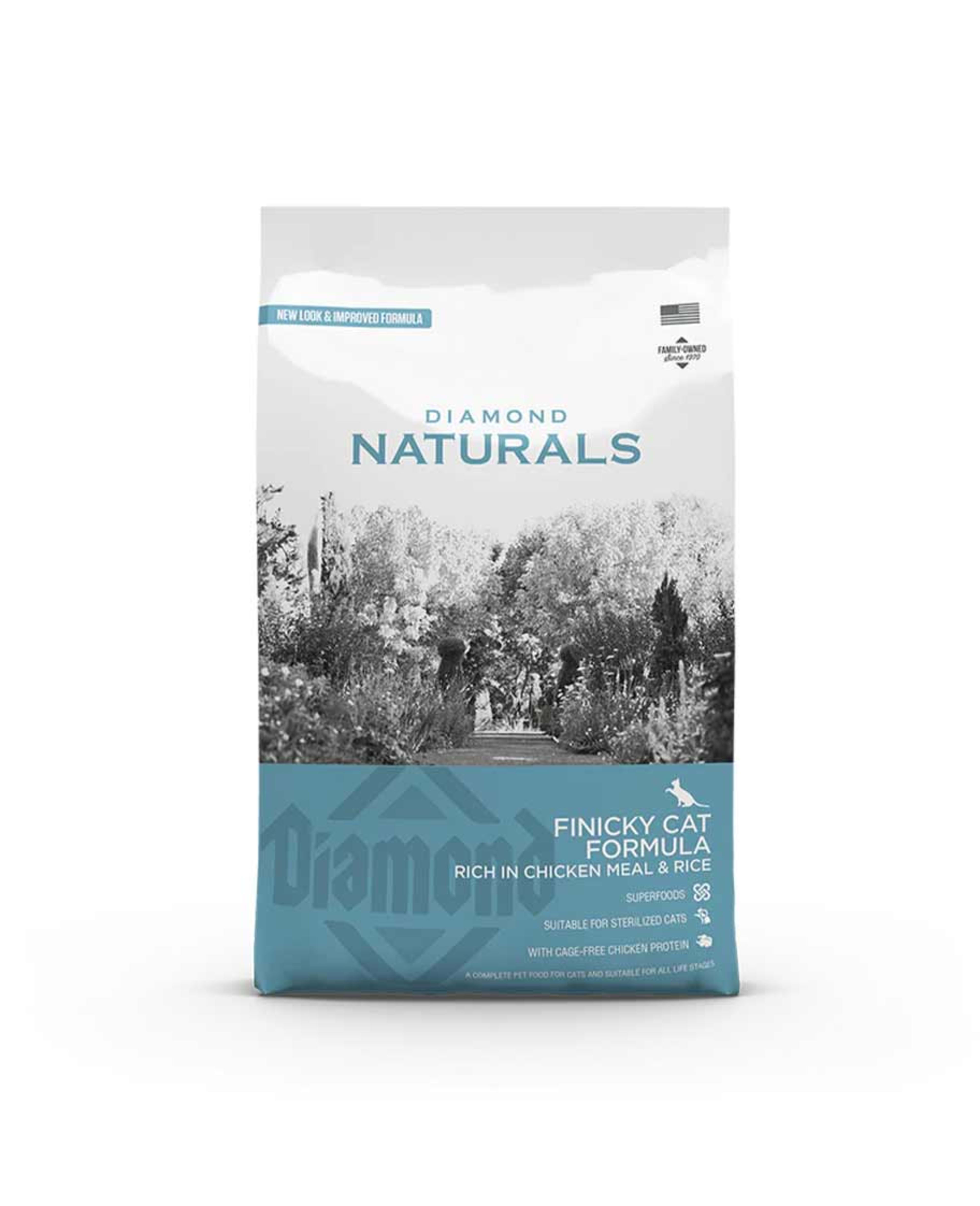 Diamond Naturals Finicky Cat Formula Chicken Meal & Rice 3kg - image 2